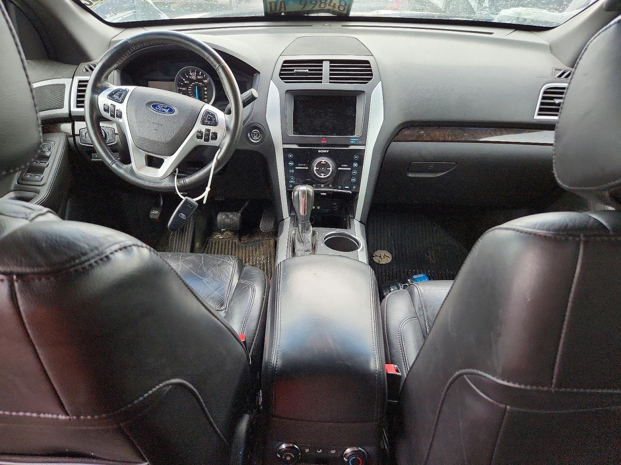 2012 Ford Explorer Limited Silver vin: 1FMHK8F87CGA03963