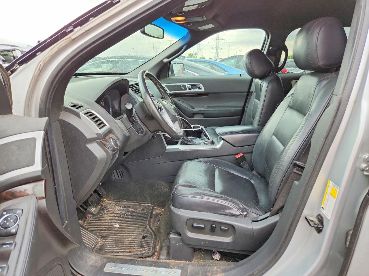 2012 Ford Explorer Limited Silver vin: 1FMHK8F87CGA03963