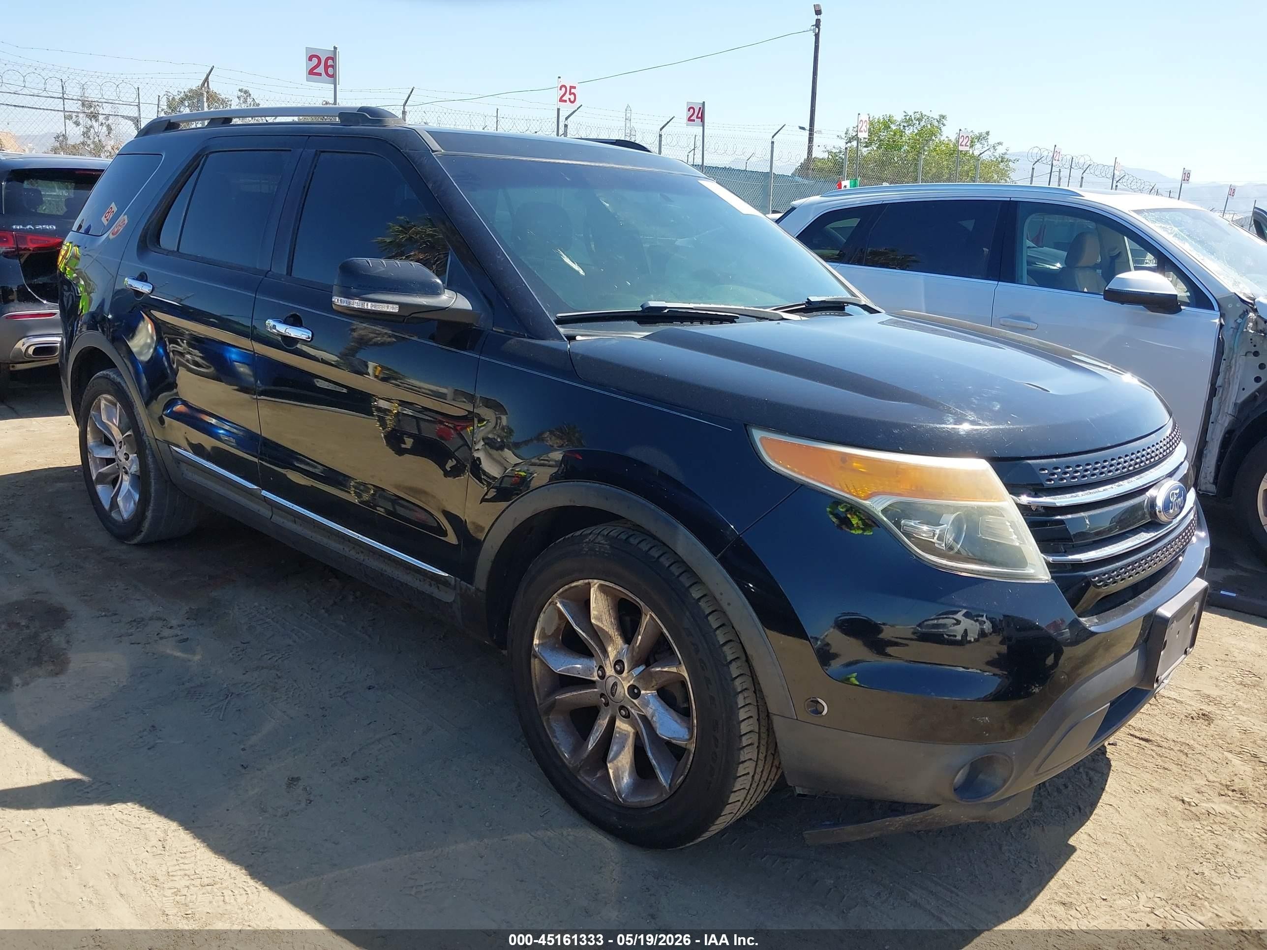 2012 Ford Explorer Limited Black vin: 1FMHK8F87CGA11853