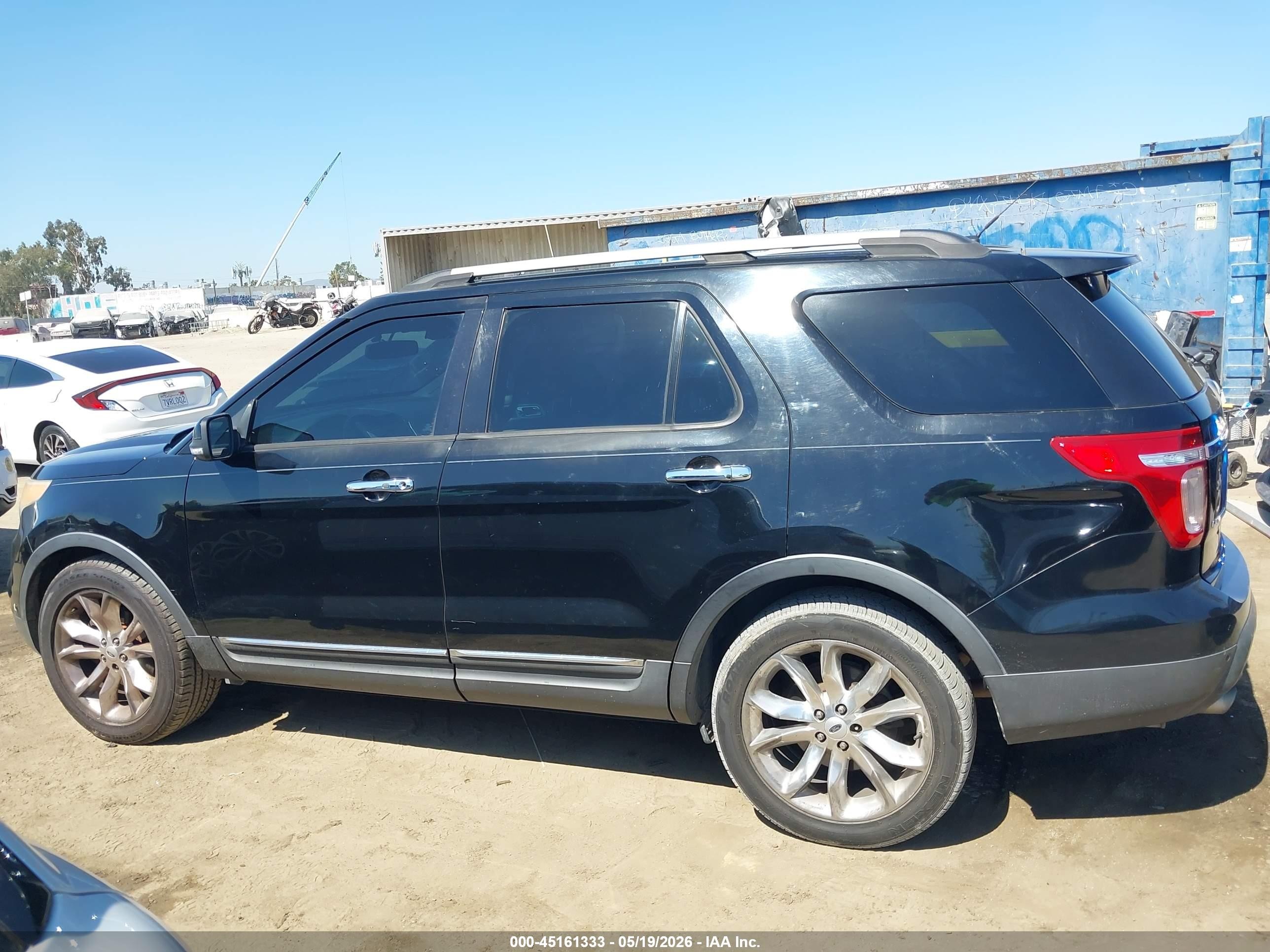 2012 Ford Explorer Limited Black vin: 1FMHK8F87CGA11853