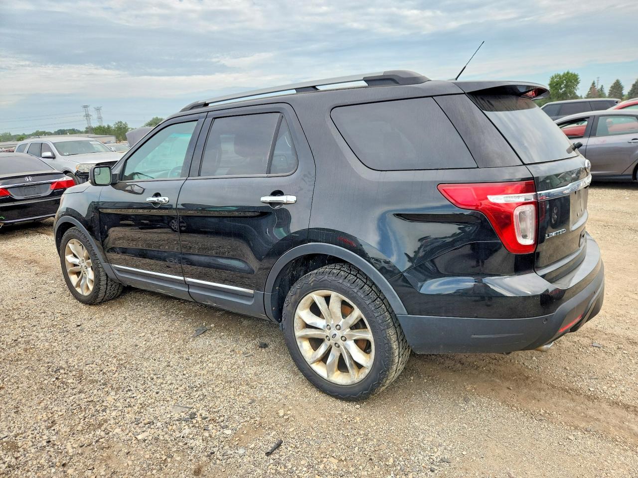 2012 Ford Explorer Limited Black vin: 1FMHK8F87CGA30886