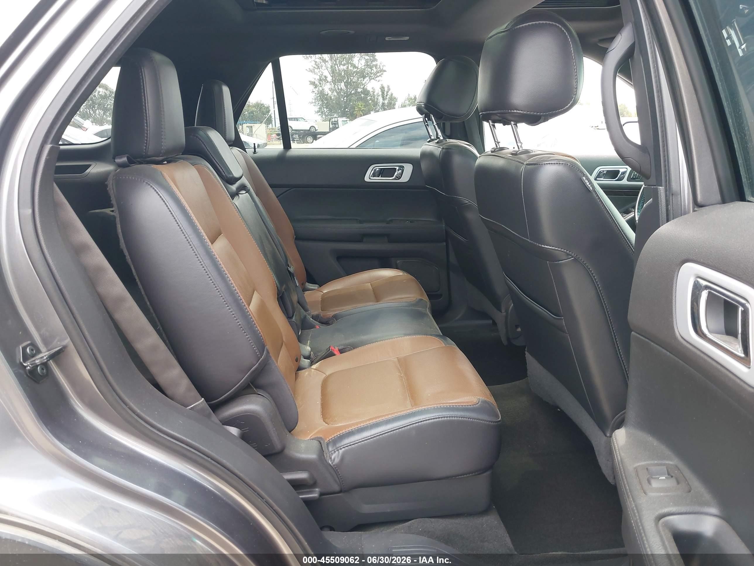 2012 Ford Explorer Limited Серый vin: 1FMHK8F87CGA32086