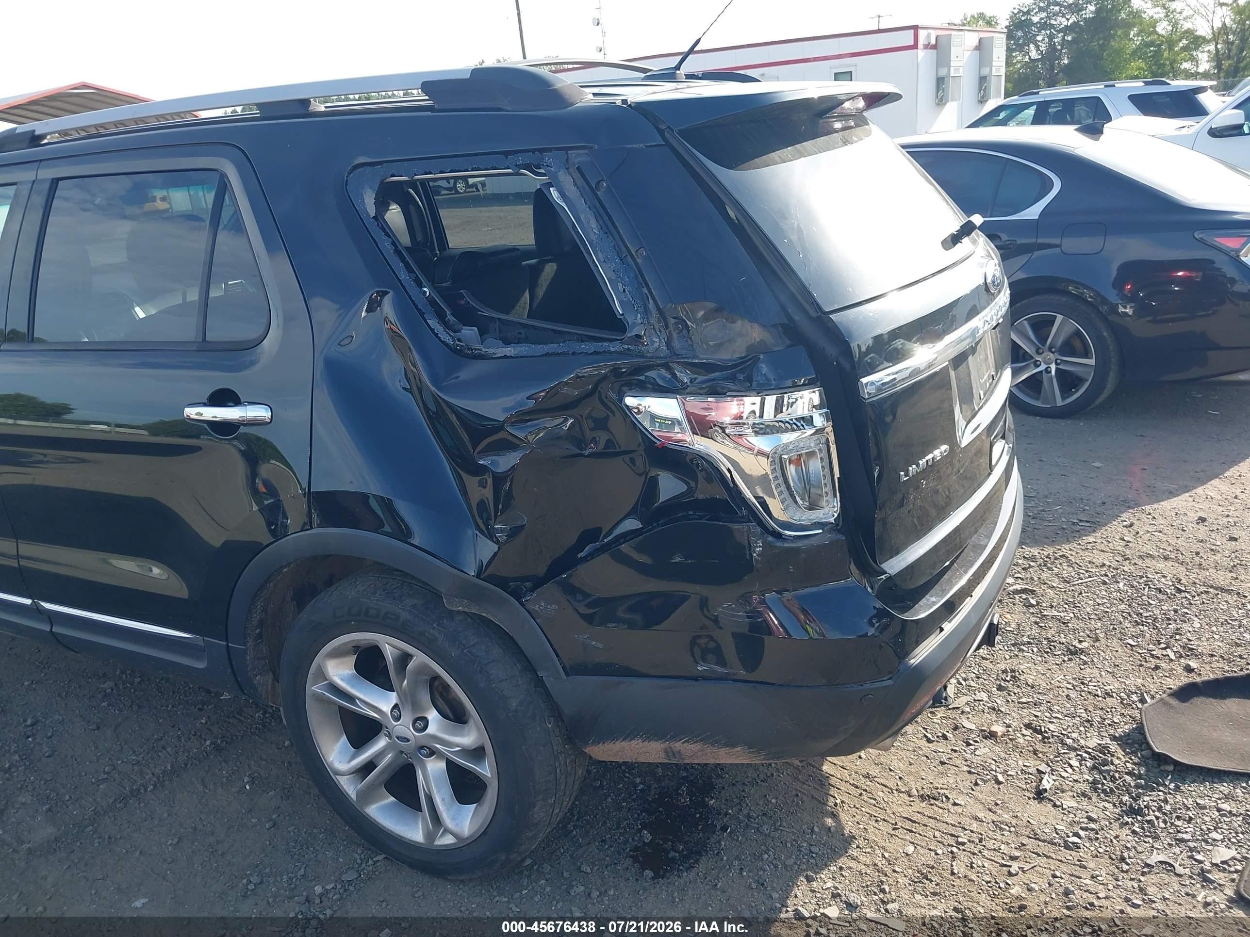 2012 Ford Explorer Limited Black vin: 1FMHK8F87CGA43783