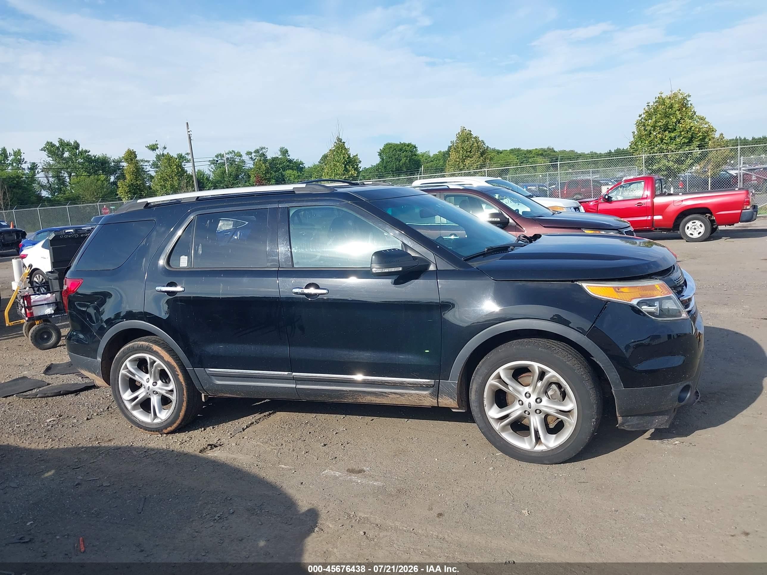 2012 Ford Explorer Limited Black vin: 1FMHK8F87CGA43783