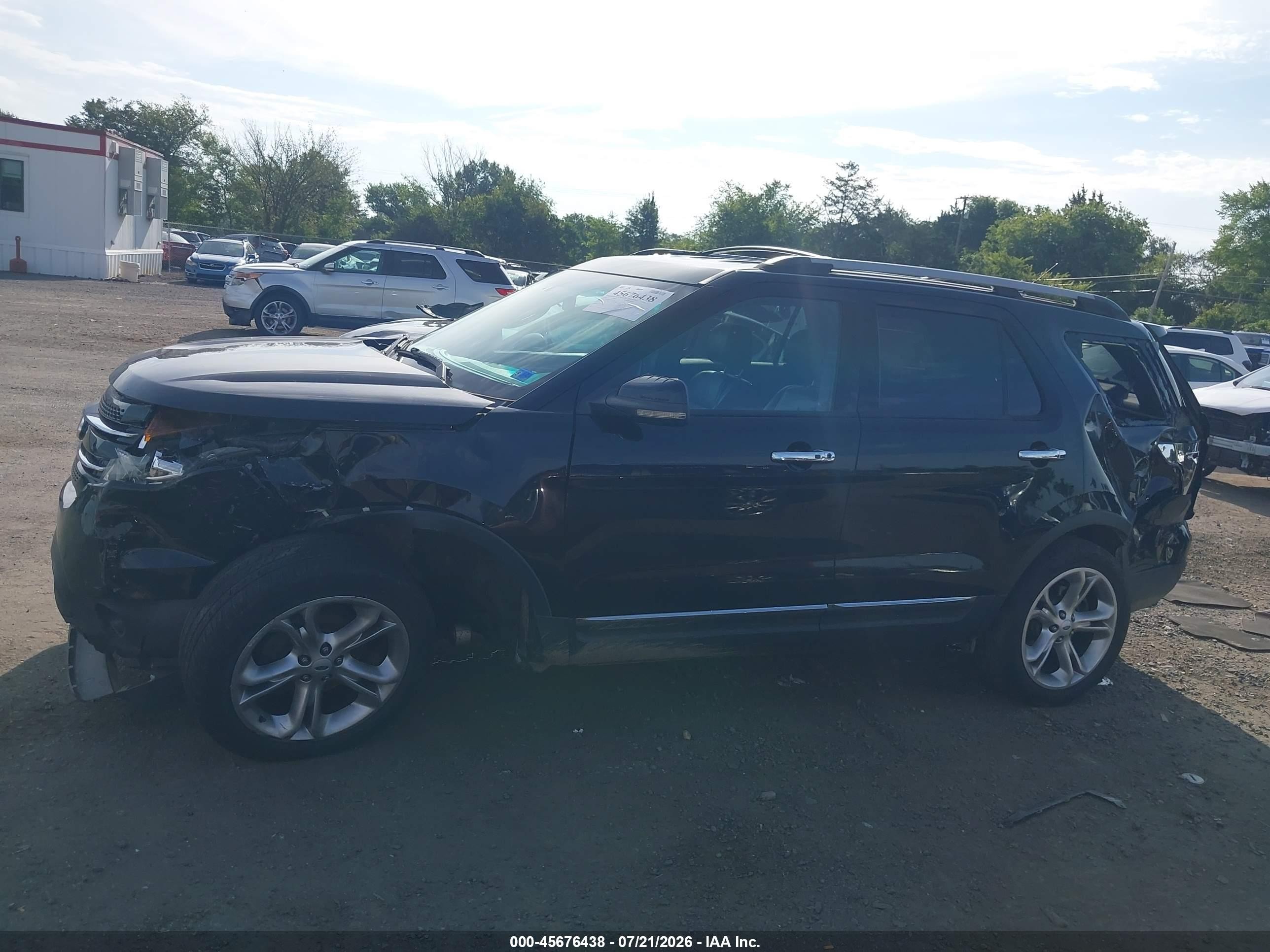 2012 Ford Explorer Limited Black vin: 1FMHK8F87CGA43783