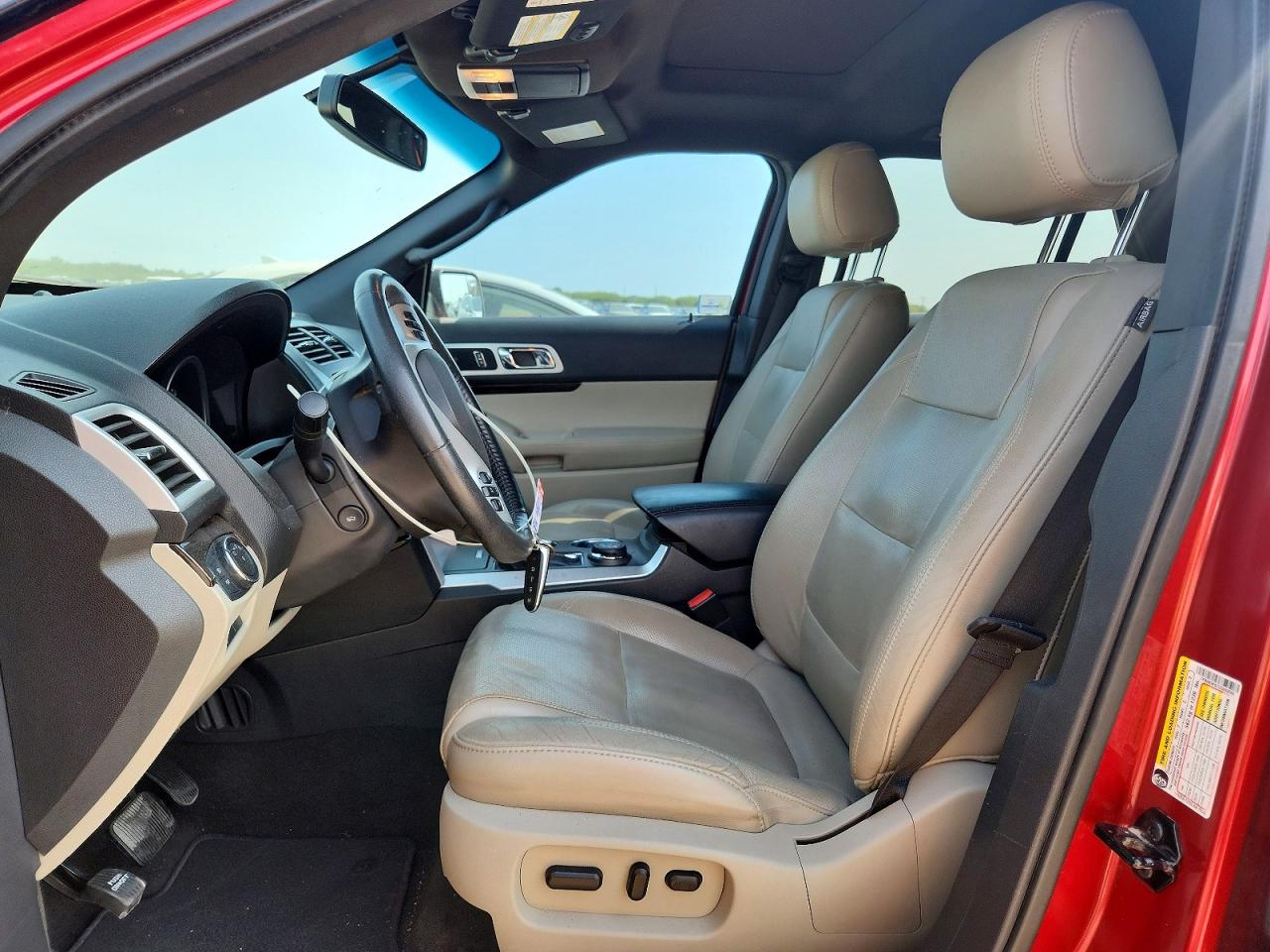 2012 Ford Explorer Limited Red vin: 1FMHK8F87CGA60566