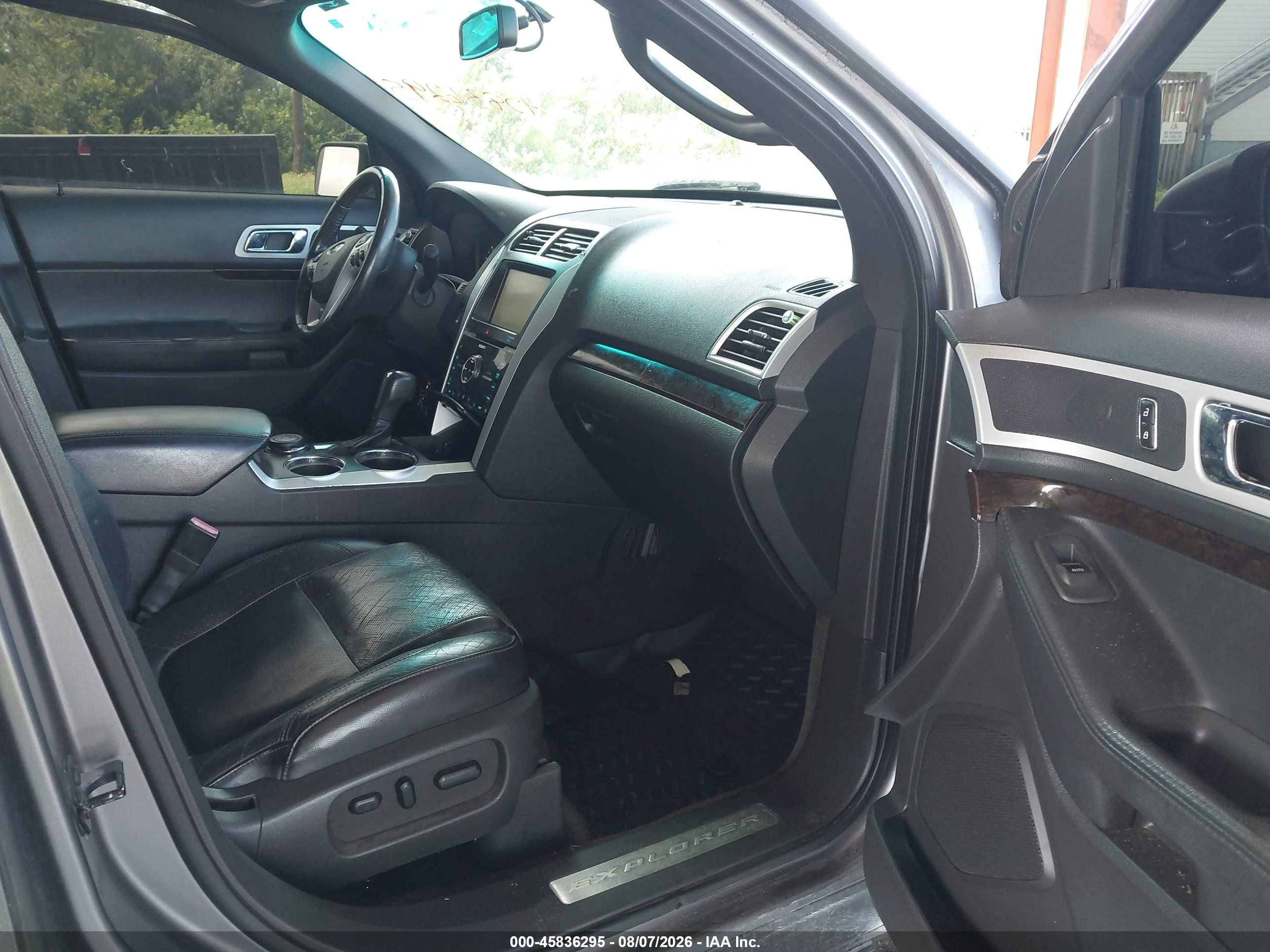 2012 Ford Explorer Limited Gray vin: 1FMHK8F87CGA70482