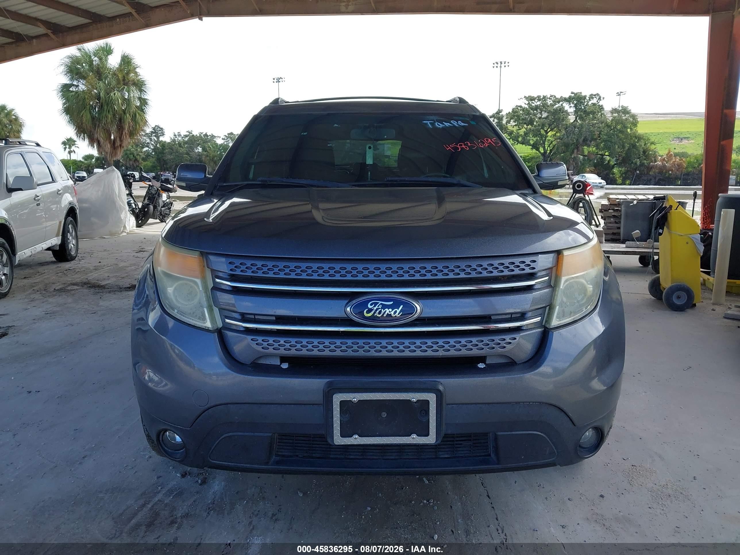2012 Ford Explorer Limited Gray vin: 1FMHK8F87CGA70482