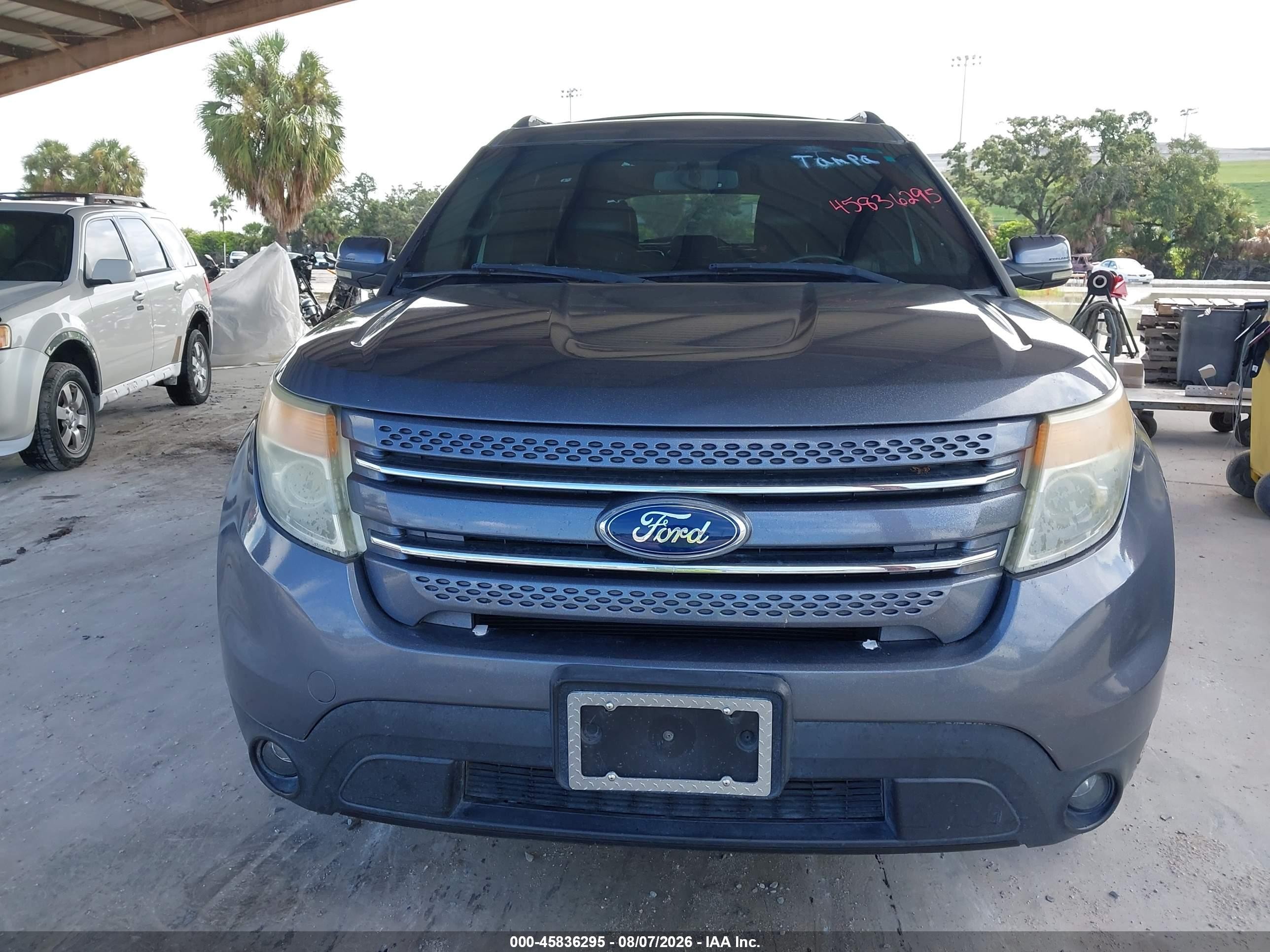 2012 Ford Explorer Limited Gray vin: 1FMHK8F87CGA70482