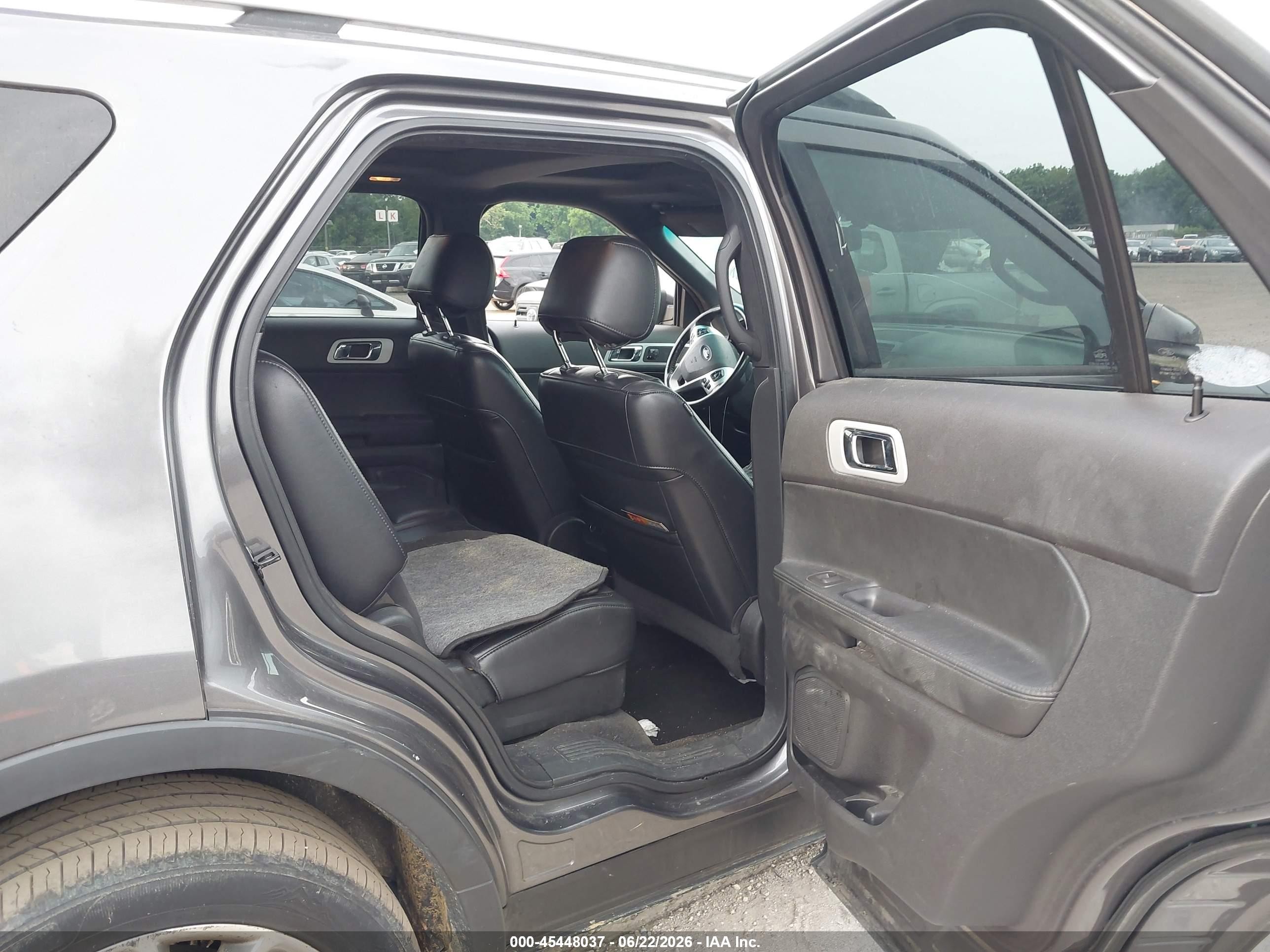 2011 Ford Explorer Limited Gray vin: 1FMHK8F88BGA06417