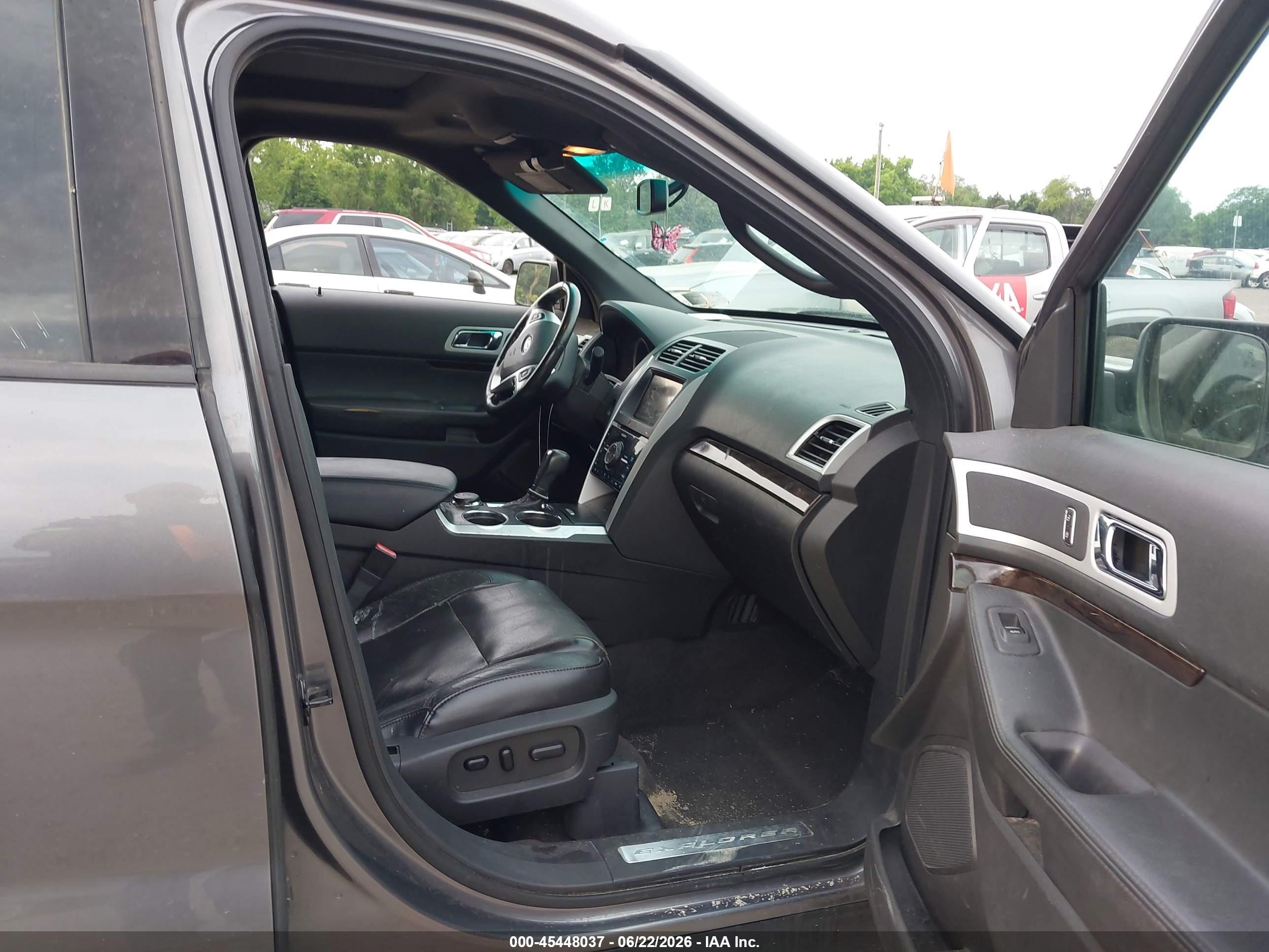 2011 Ford Explorer Limited Gray vin: 1FMHK8F88BGA06417