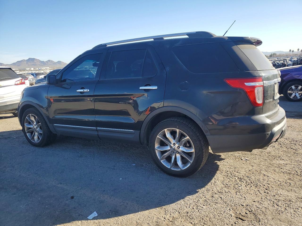 2011 Ford Explorer Limited Черный vin: 1FMHK8F88BGA15831