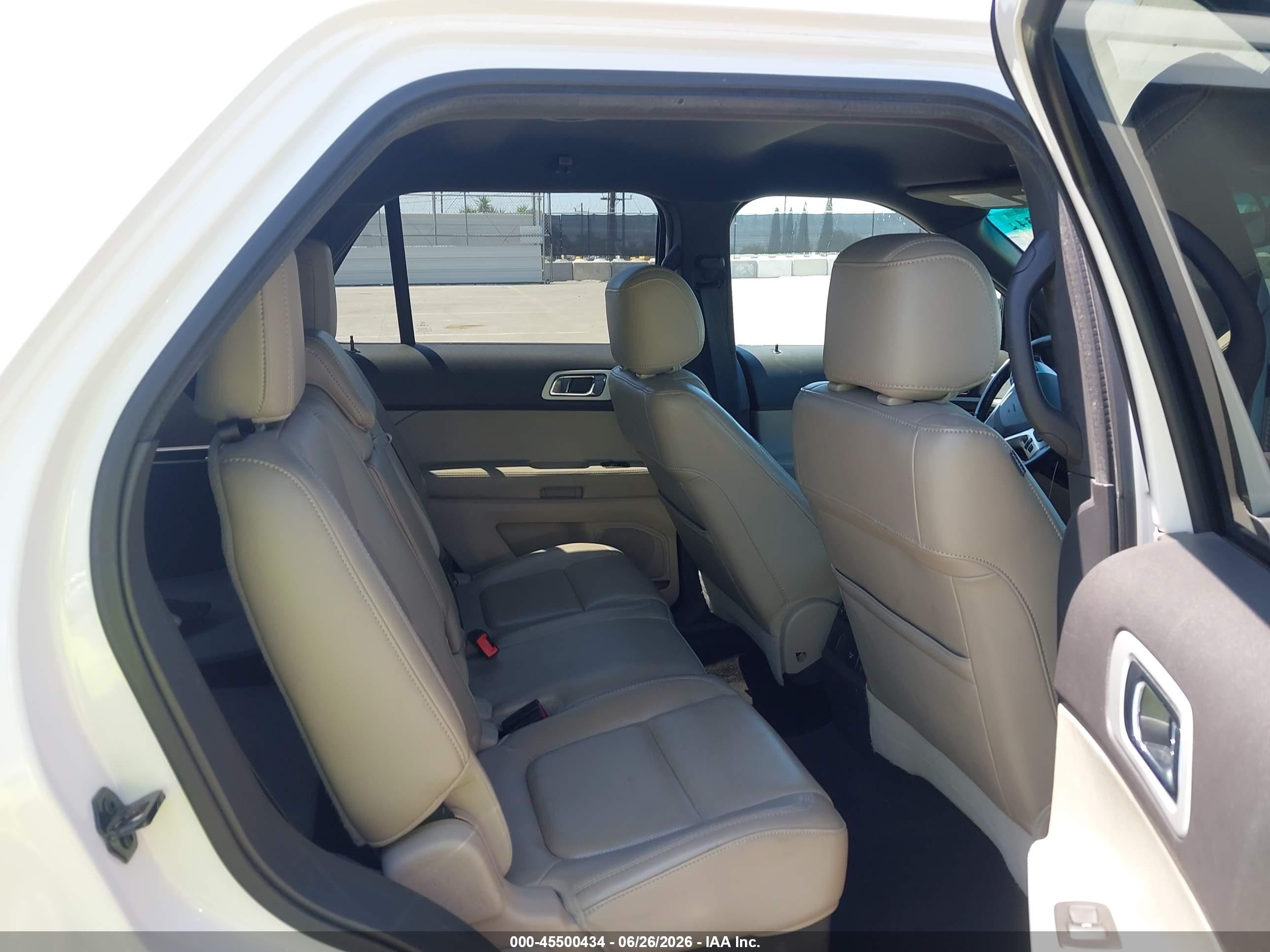 2011 Ford Explorer Limited White vin: 1FMHK8F88BGA25176