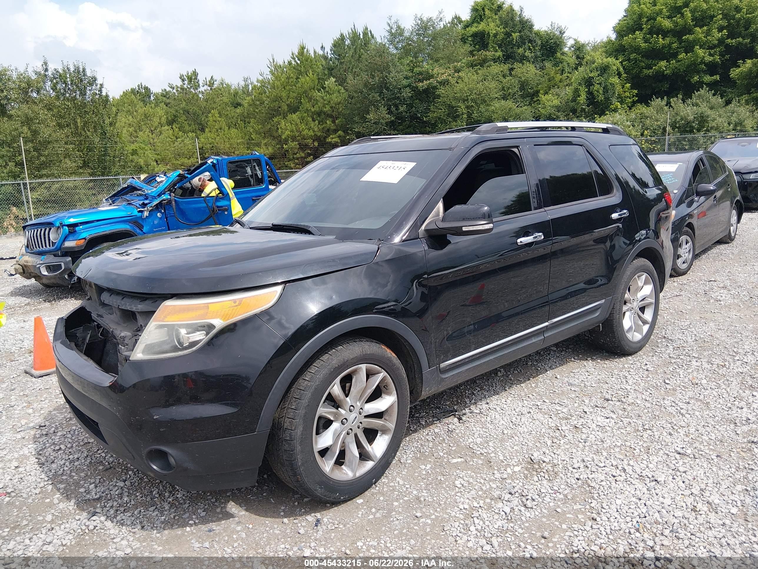 2011 Ford Explorer Limited Black vin: 1FMHK8F88BGA90920