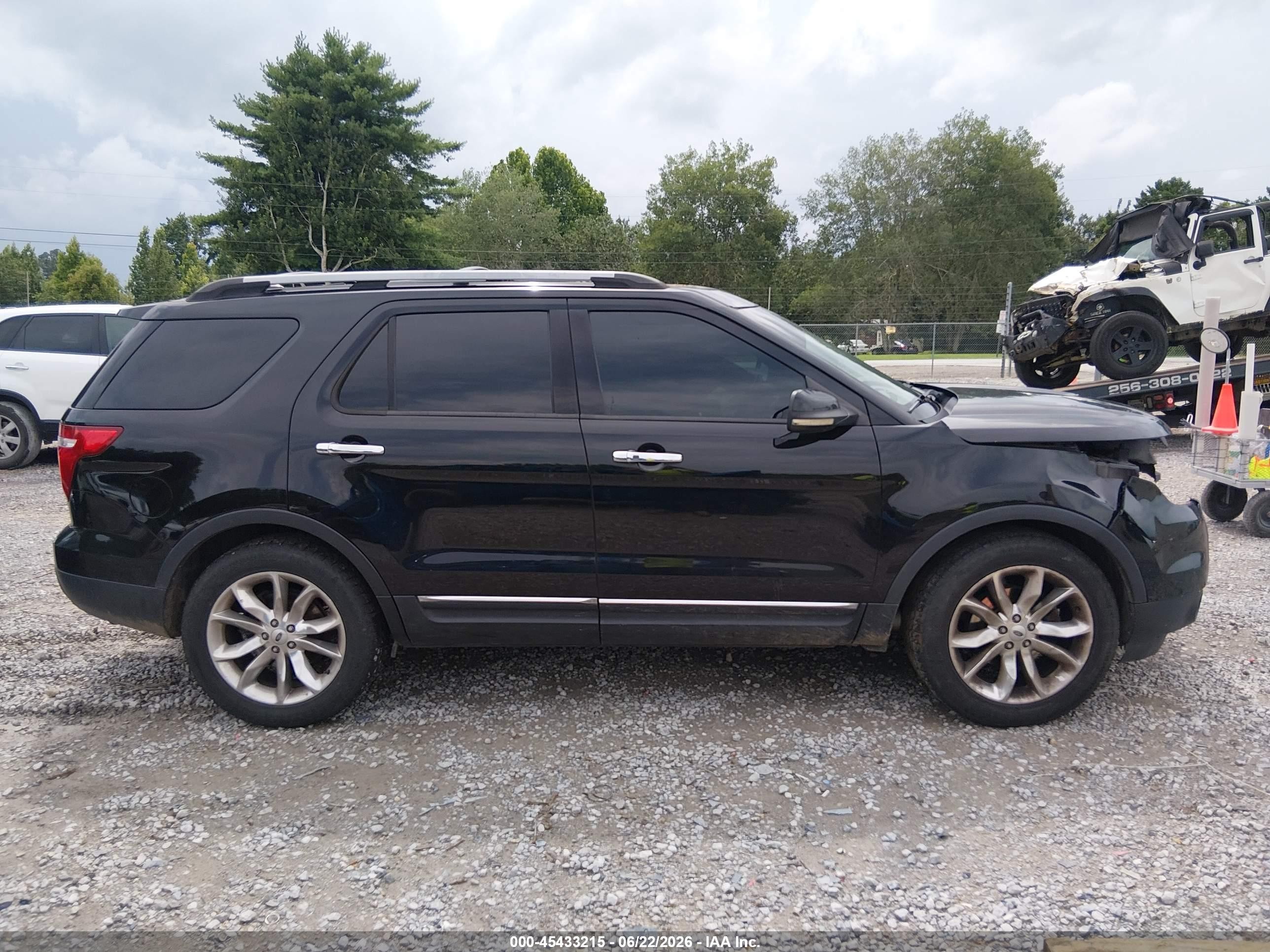 2011 Ford Explorer Limited Black vin: 1FMHK8F88BGA90920