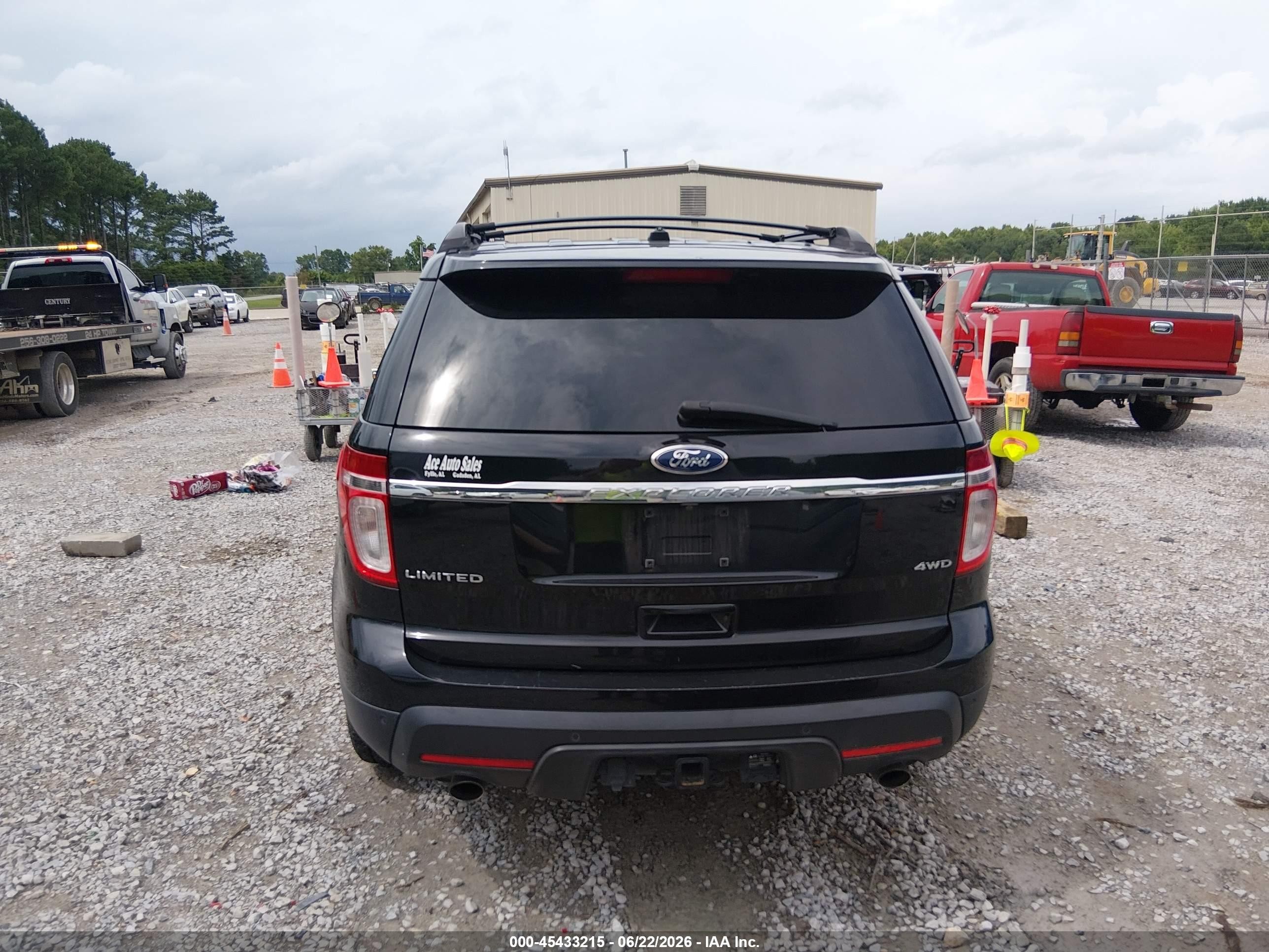2011 Ford Explorer Limited Black vin: 1FMHK8F88BGA90920