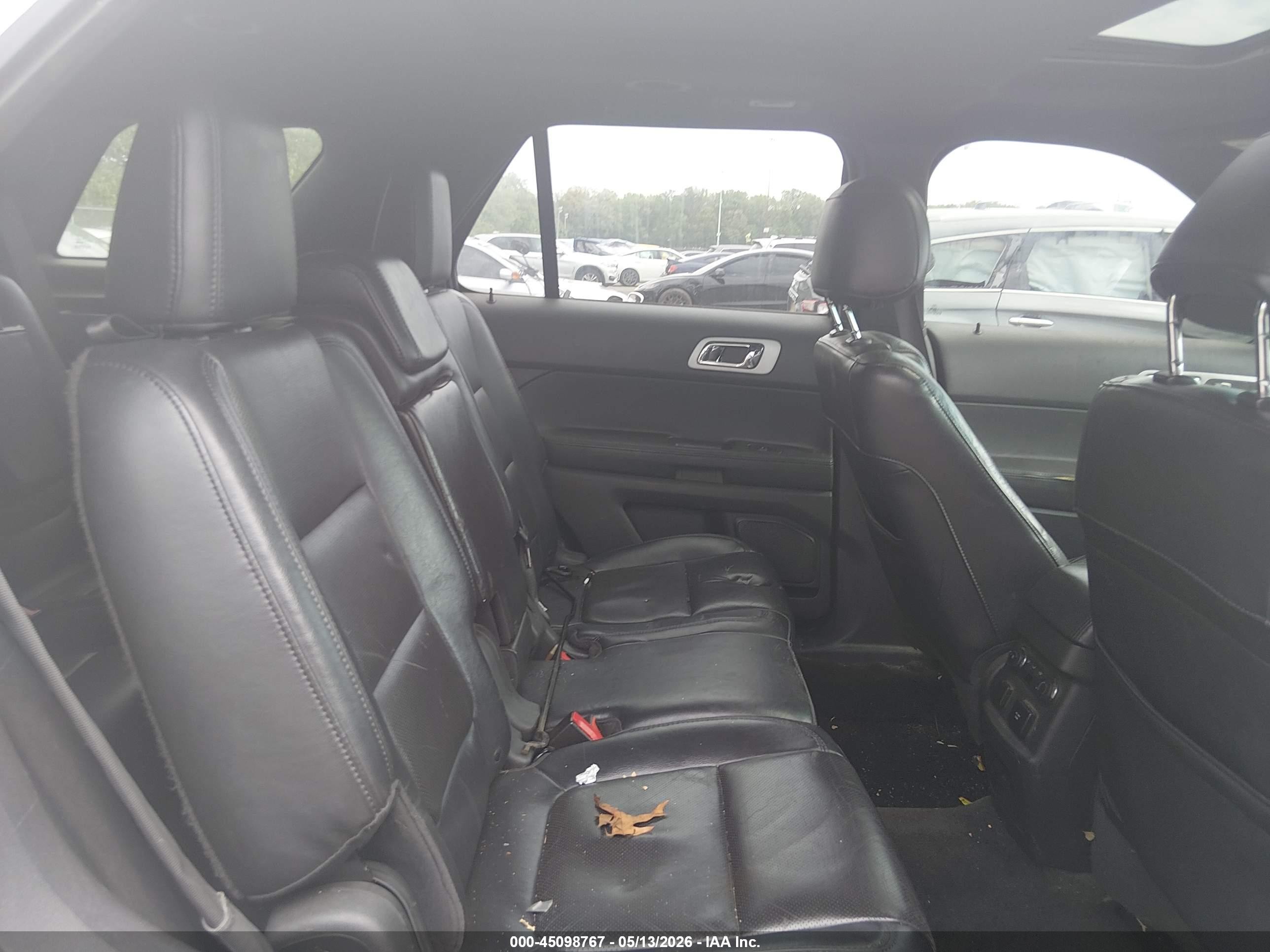 2012 Ford Explorer Limited White vin: 1FMHK8F88CGA07021