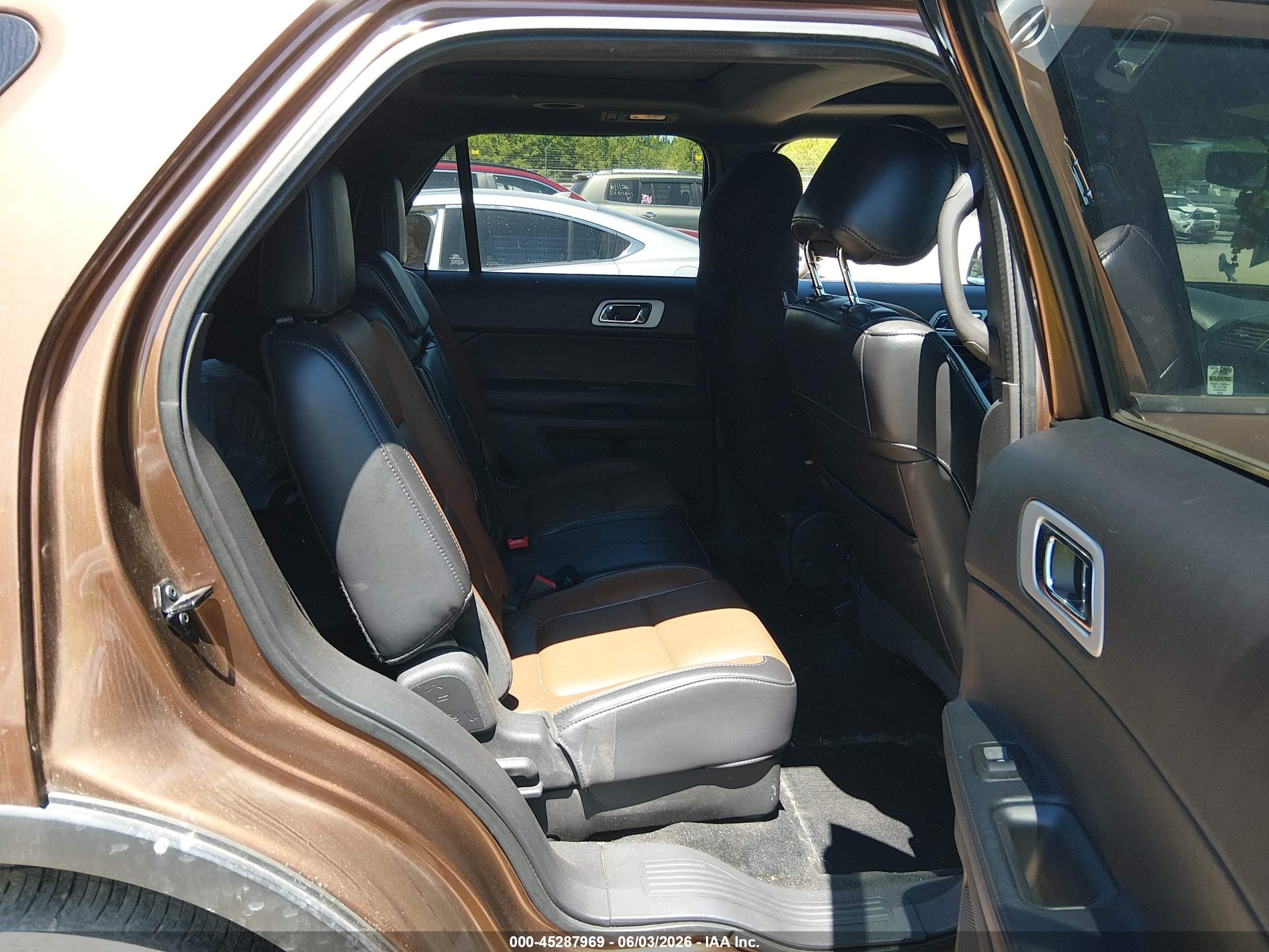 2012 Ford Explorer Limited Коричневый vin: 1FMHK8F88CGA20271