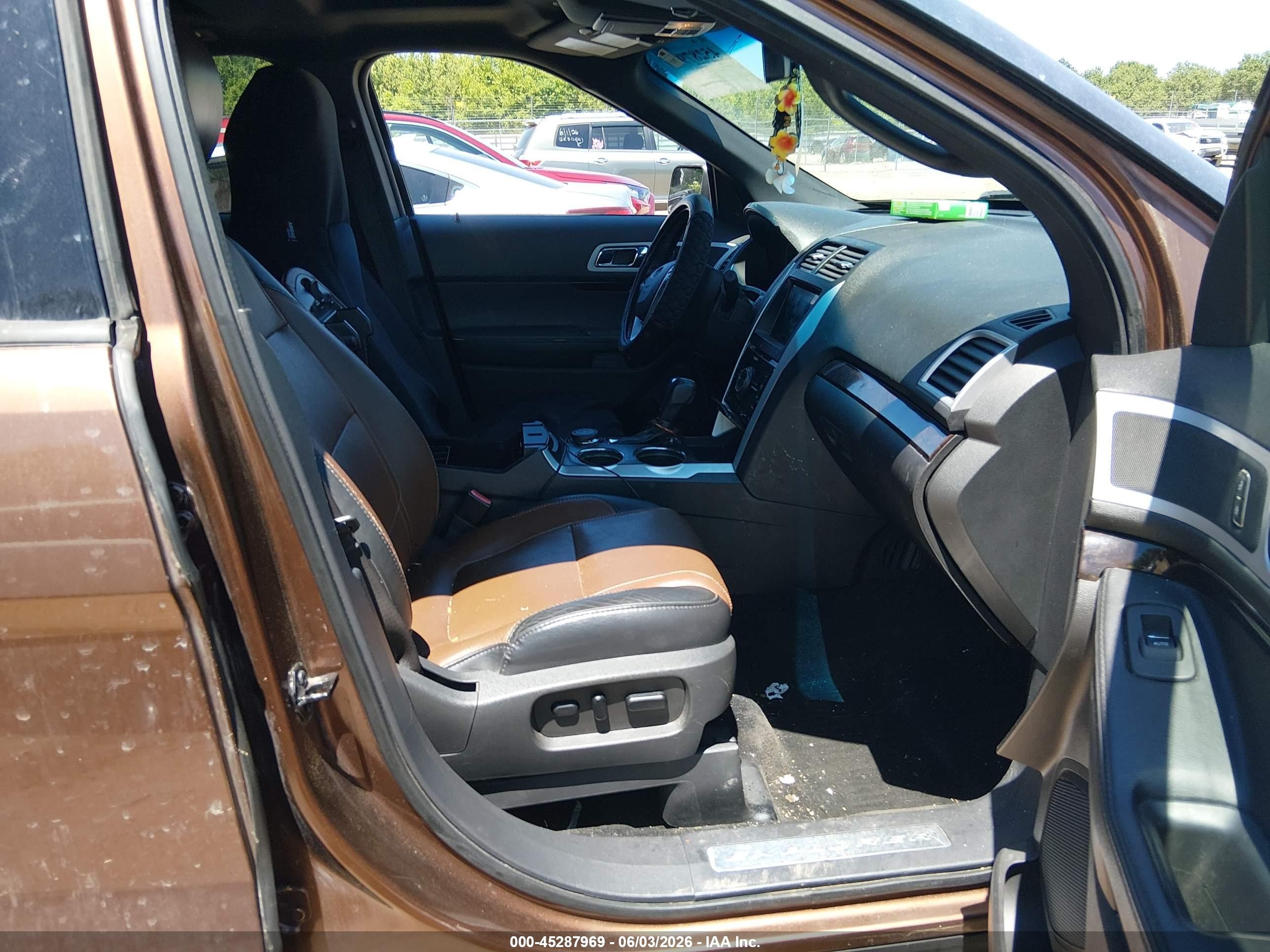 2012 Ford Explorer Limited Коричневый vin: 1FMHK8F88CGA20271