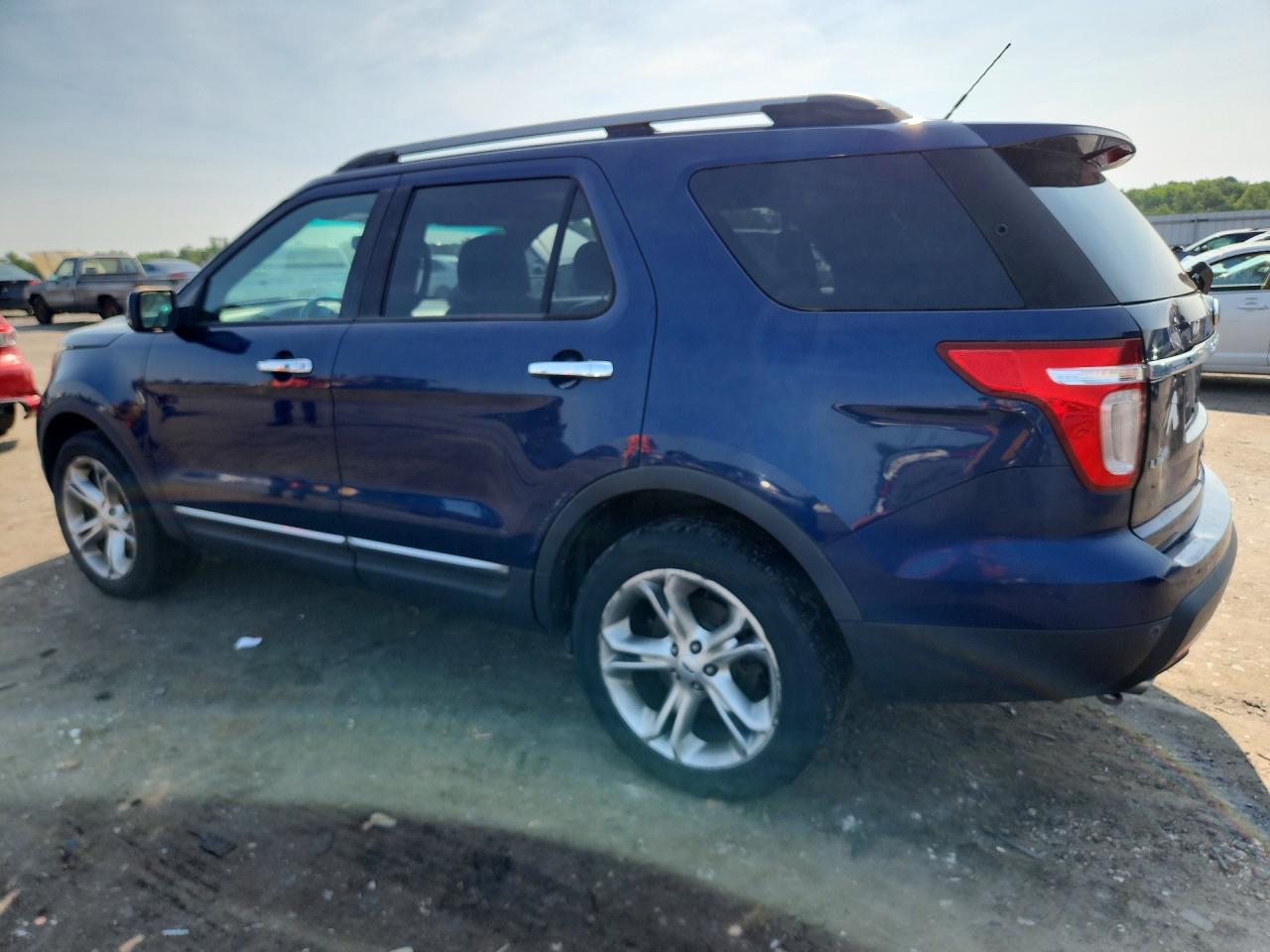 2012 Ford Explorer Limited Синий vin: 1FMHK8F88CGA59491