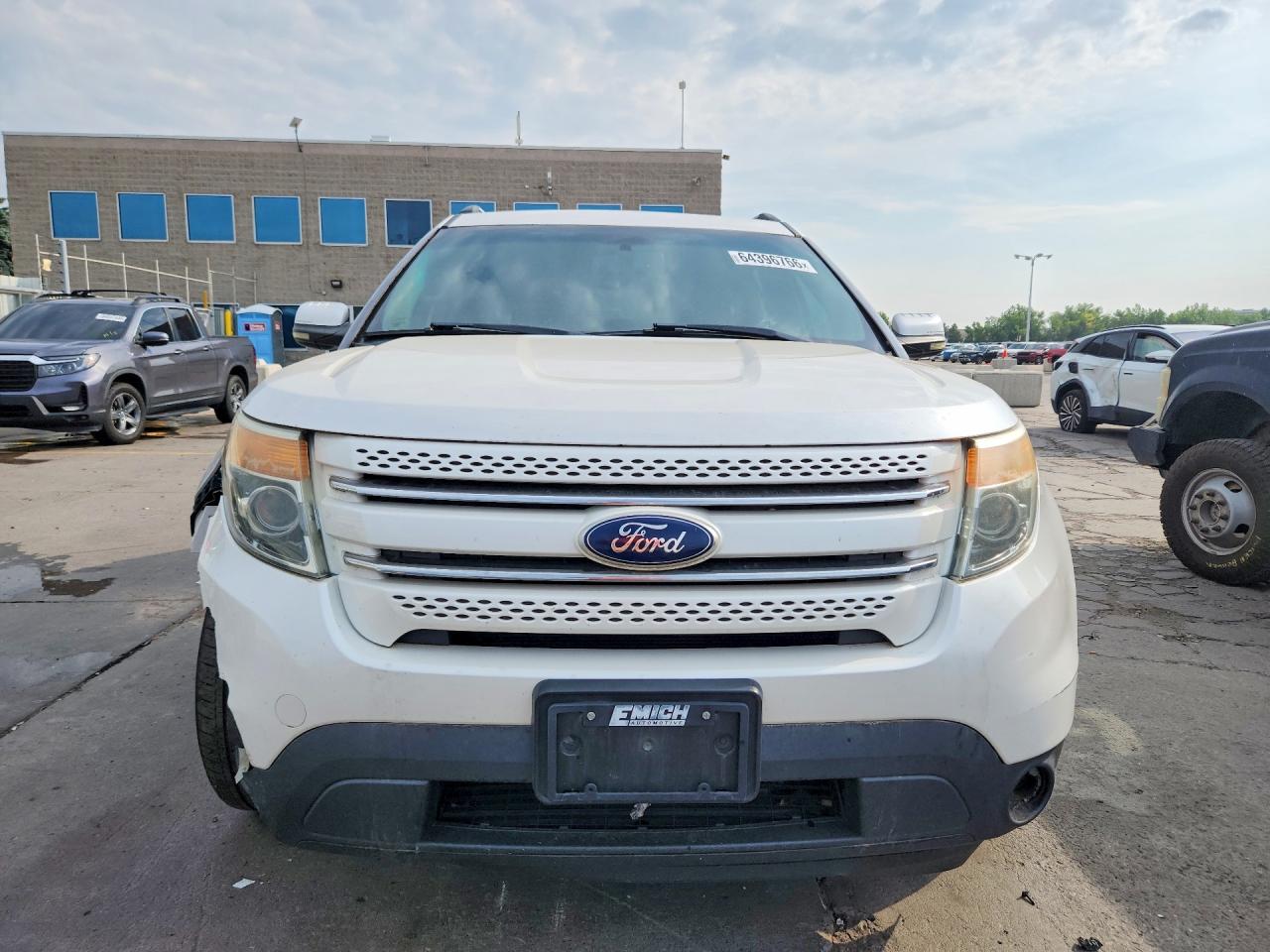 2011 Ford Explorer Limited White vin: 1FMHK8F89BGA32329