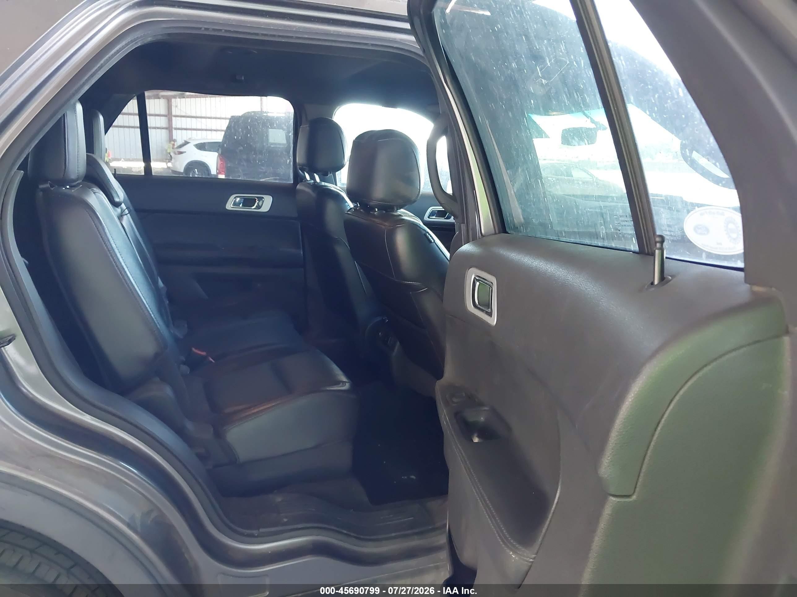 2011 Ford Explorer Limited Gray vin: 1FMHK8F89BGA93728