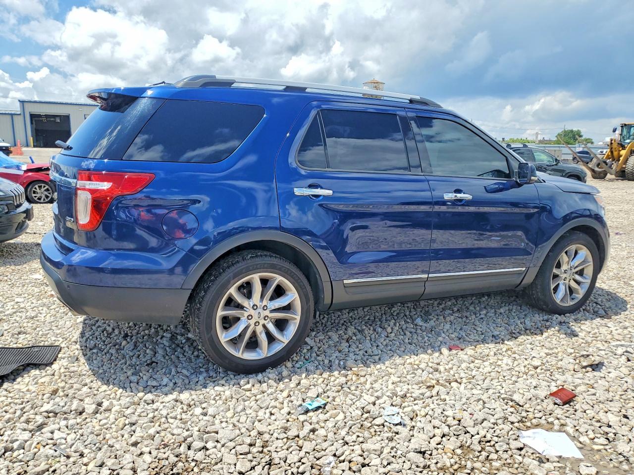 2012 Ford Explorer Limited Синий vin: 1FMHK8F89CGA15936
