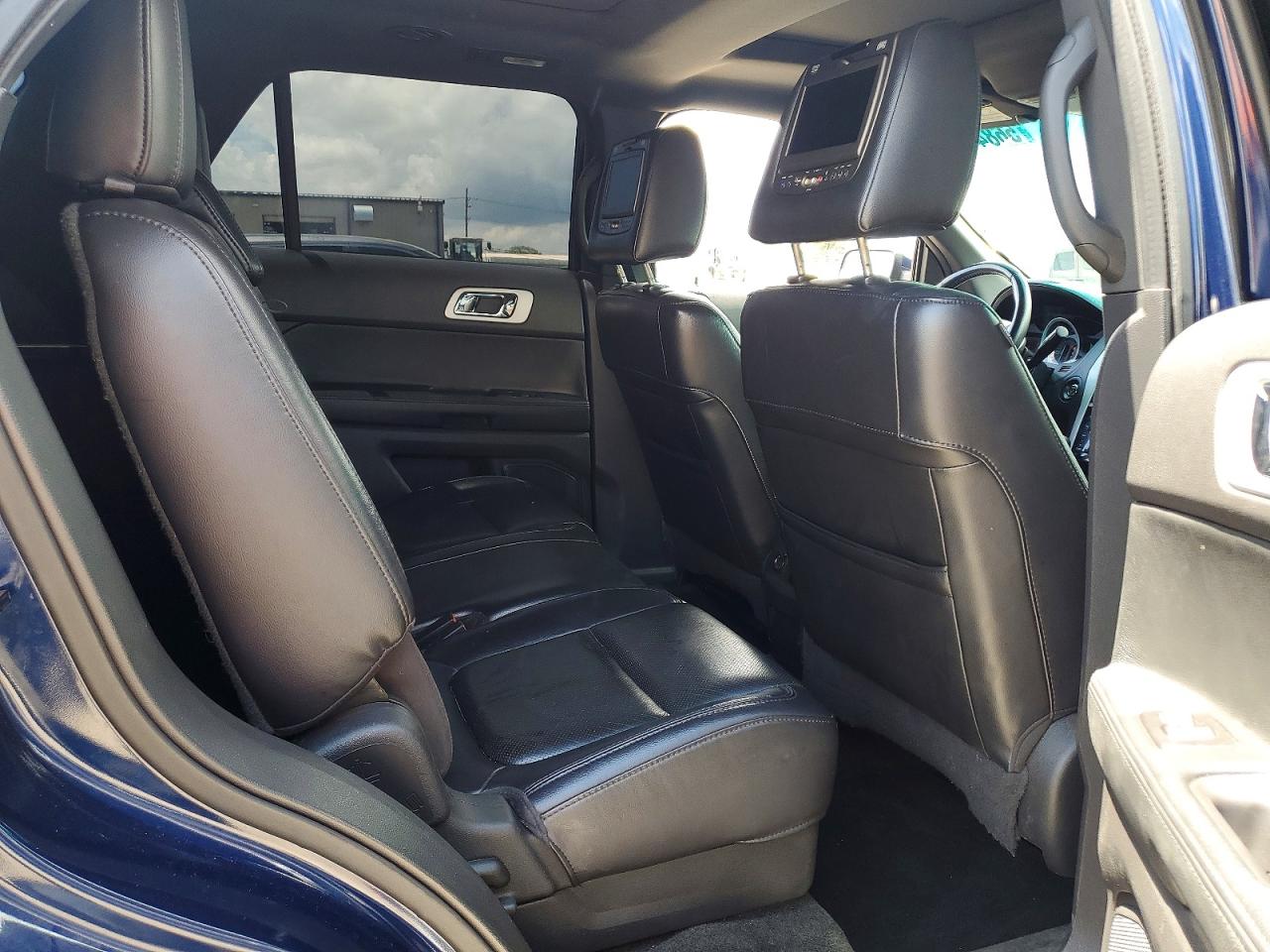 2012 Ford Explorer Limited Синий vin: 1FMHK8F89CGA15936