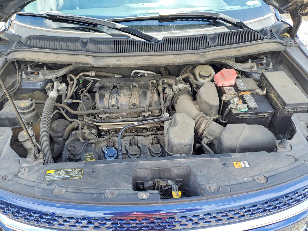 2012 Ford Explorer Limited Синий vin: 1FMHK8F89CGA15936