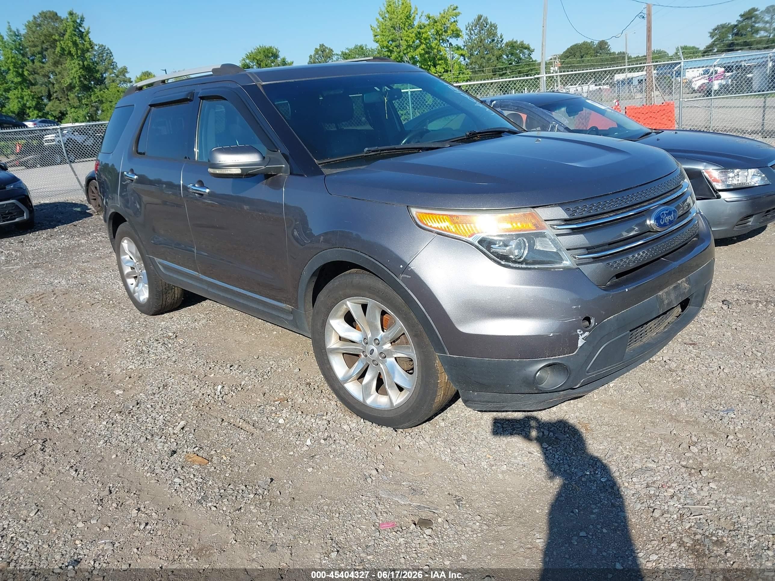 2012 Ford Explorer Limited Серый vin: 1FMHK8F89CGA58866