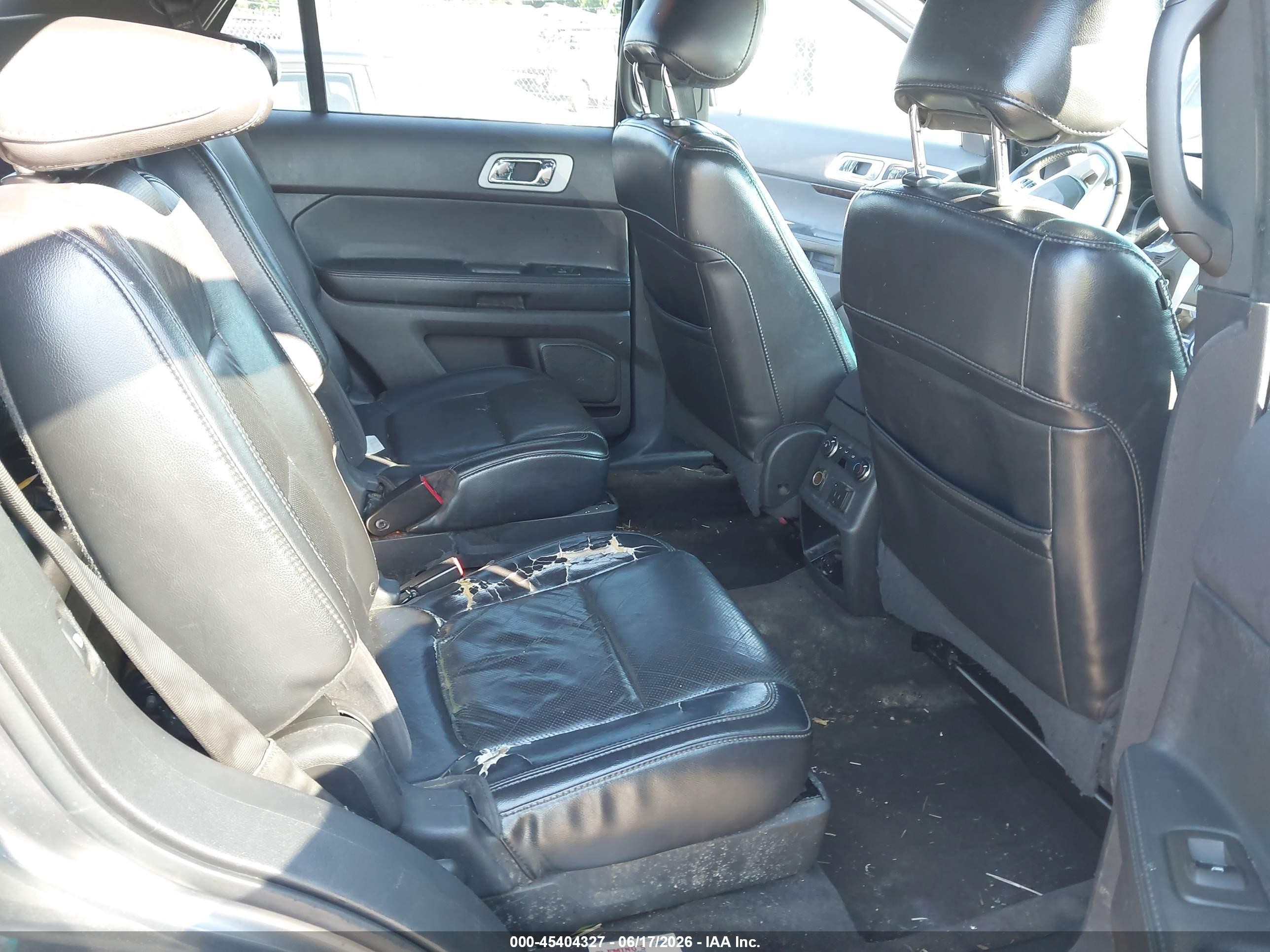 2012 Ford Explorer Limited Серый vin: 1FMHK8F89CGA58866