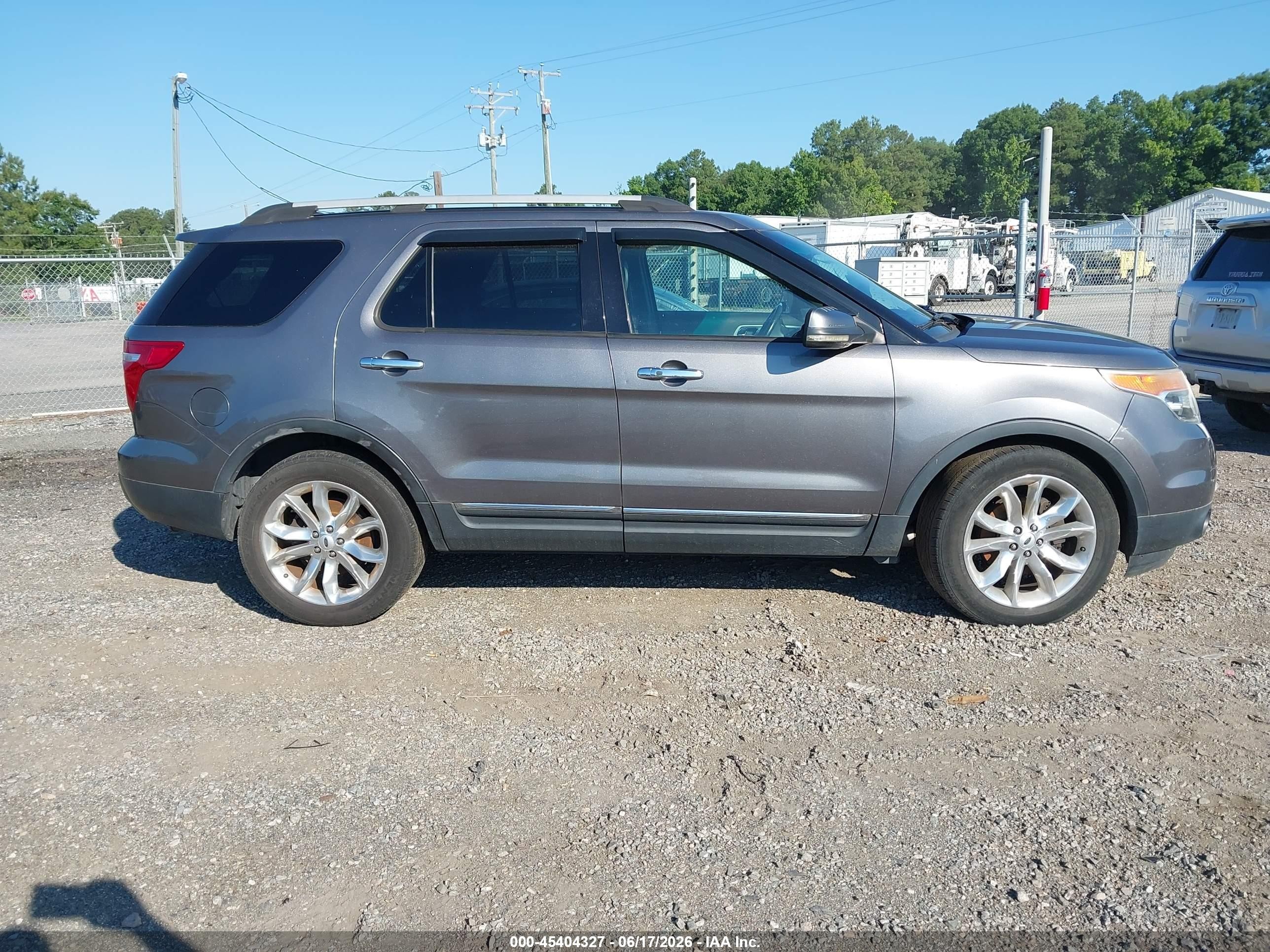 2012 Ford Explorer Limited Серый vin: 1FMHK8F89CGA58866