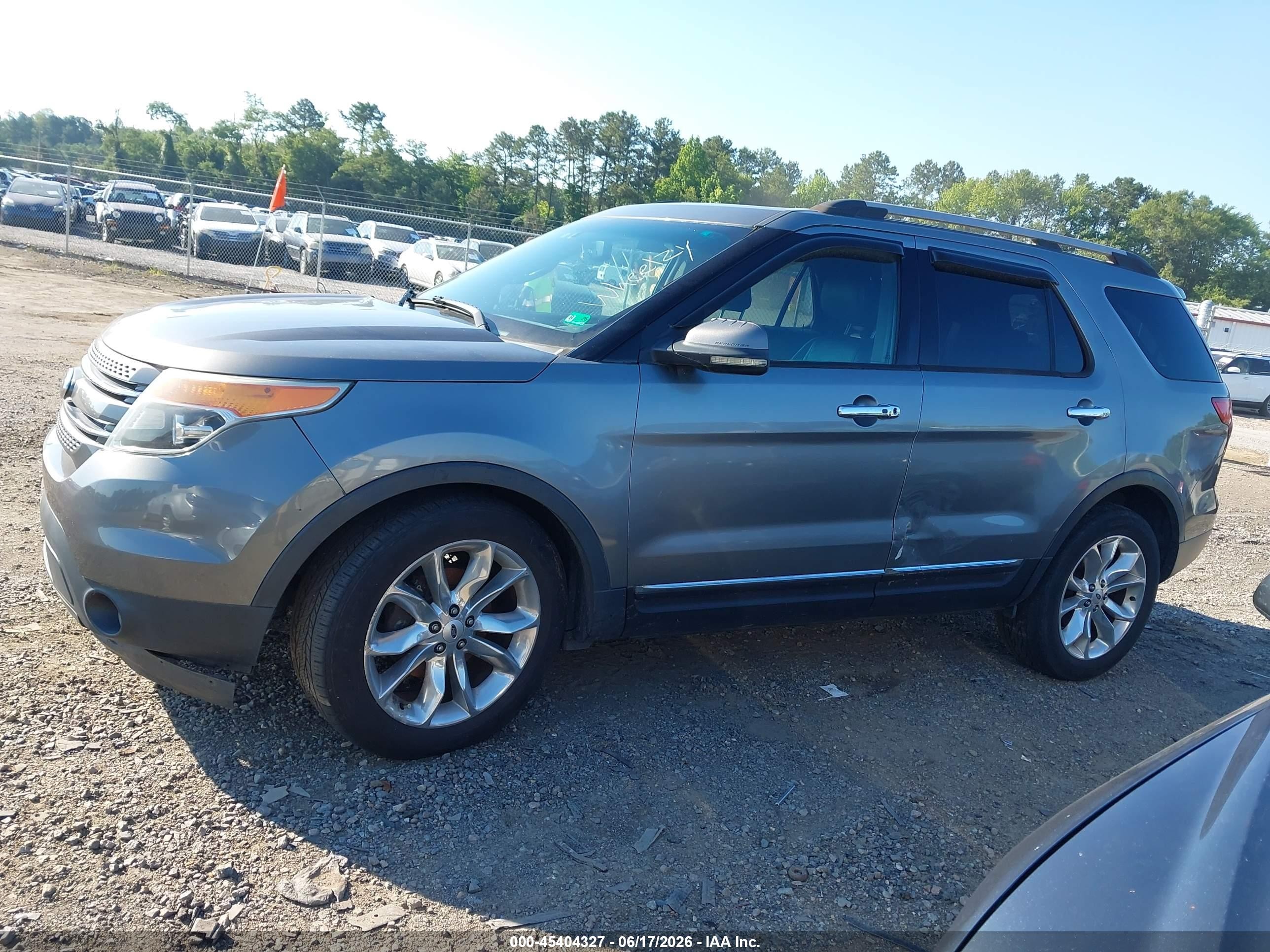 2012 Ford Explorer Limited Серый vin: 1FMHK8F89CGA58866