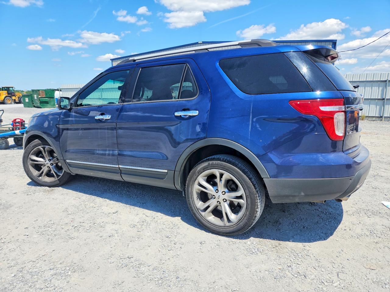 2012 Ford Explorer Limited Blue vin: 1FMHK8F89CGA66580