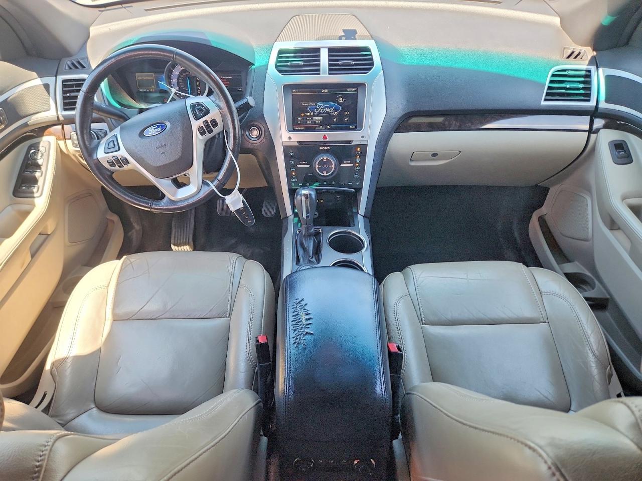2012 Ford Explorer Limited Blue vin: 1FMHK8F89CGA66580