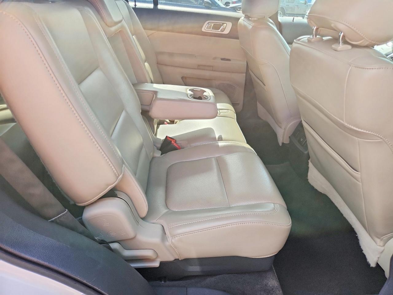 2012 Ford Explorer Limited White vin: 1FMHK8F89CGA66790