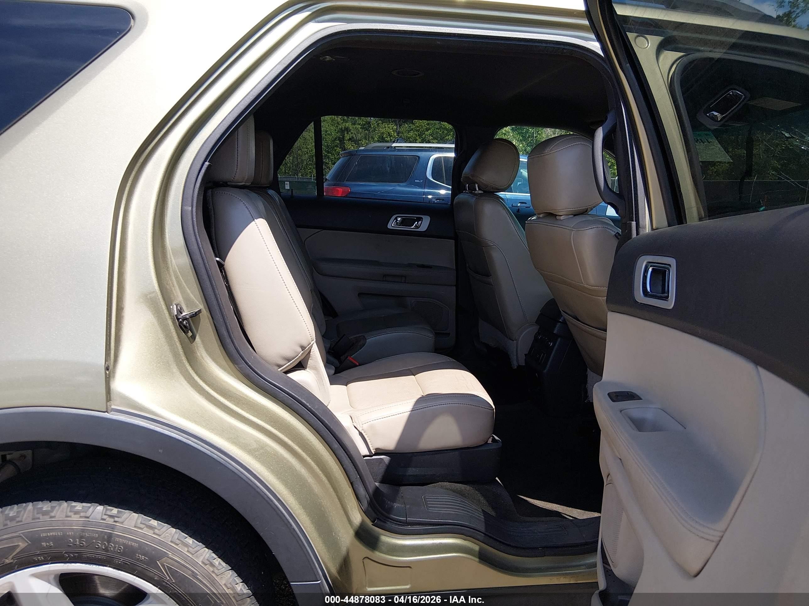 2012 Ford Explorer Limited Green vin: 1FMHK8F89CGA90703