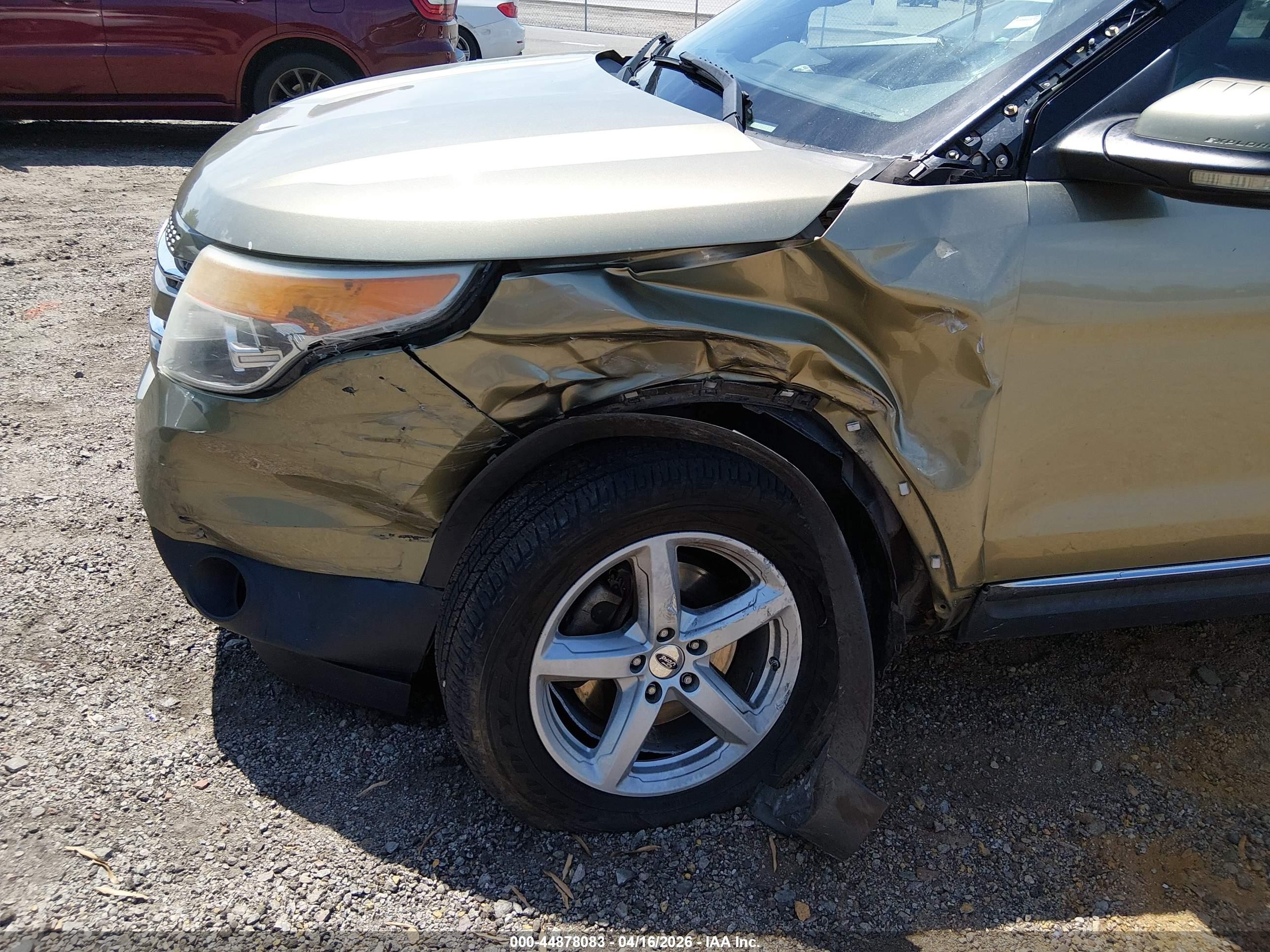 2012 Ford Explorer Limited Green vin: 1FMHK8F89CGA90703