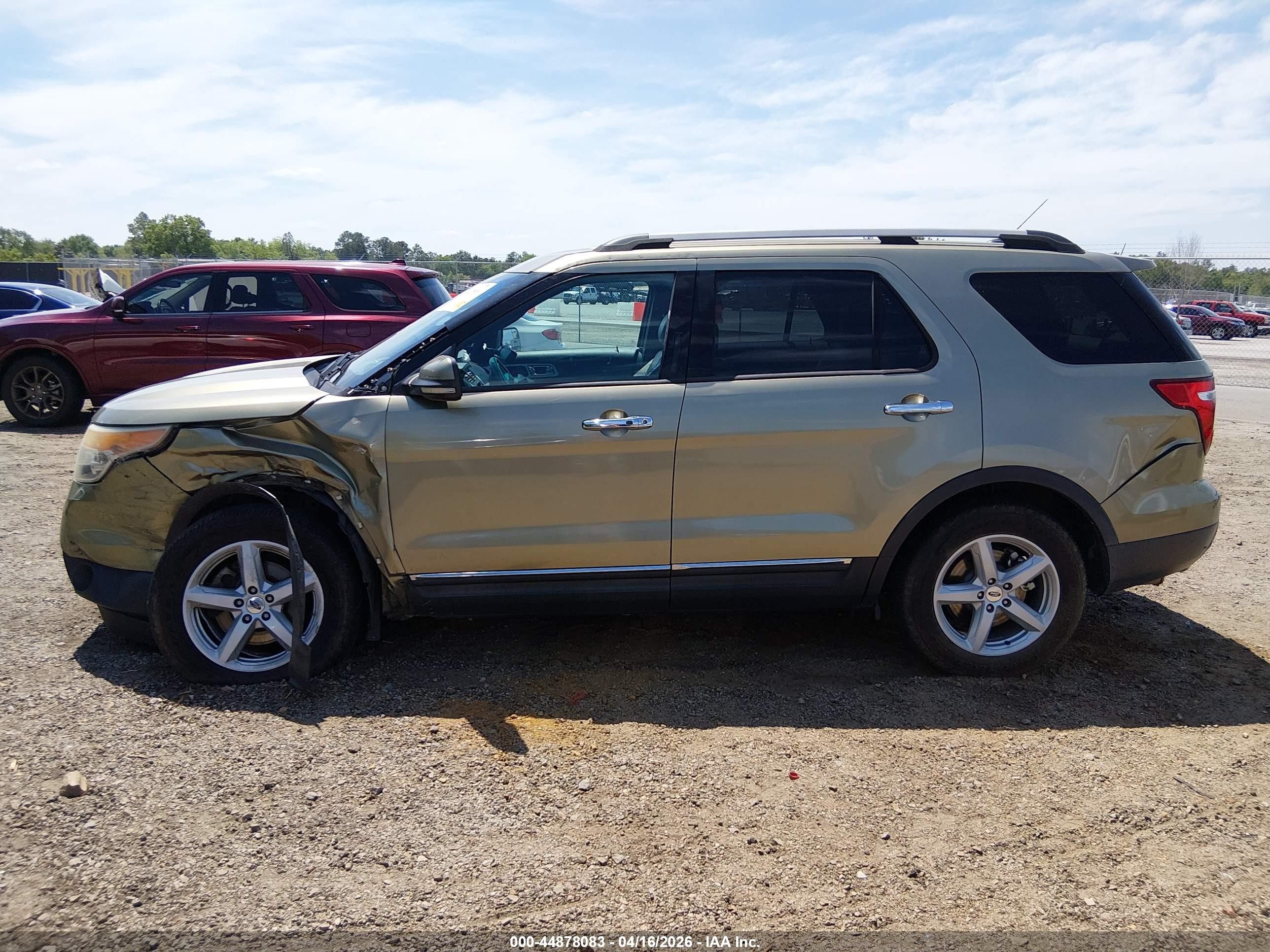 2012 Ford Explorer Limited Green vin: 1FMHK8F89CGA90703