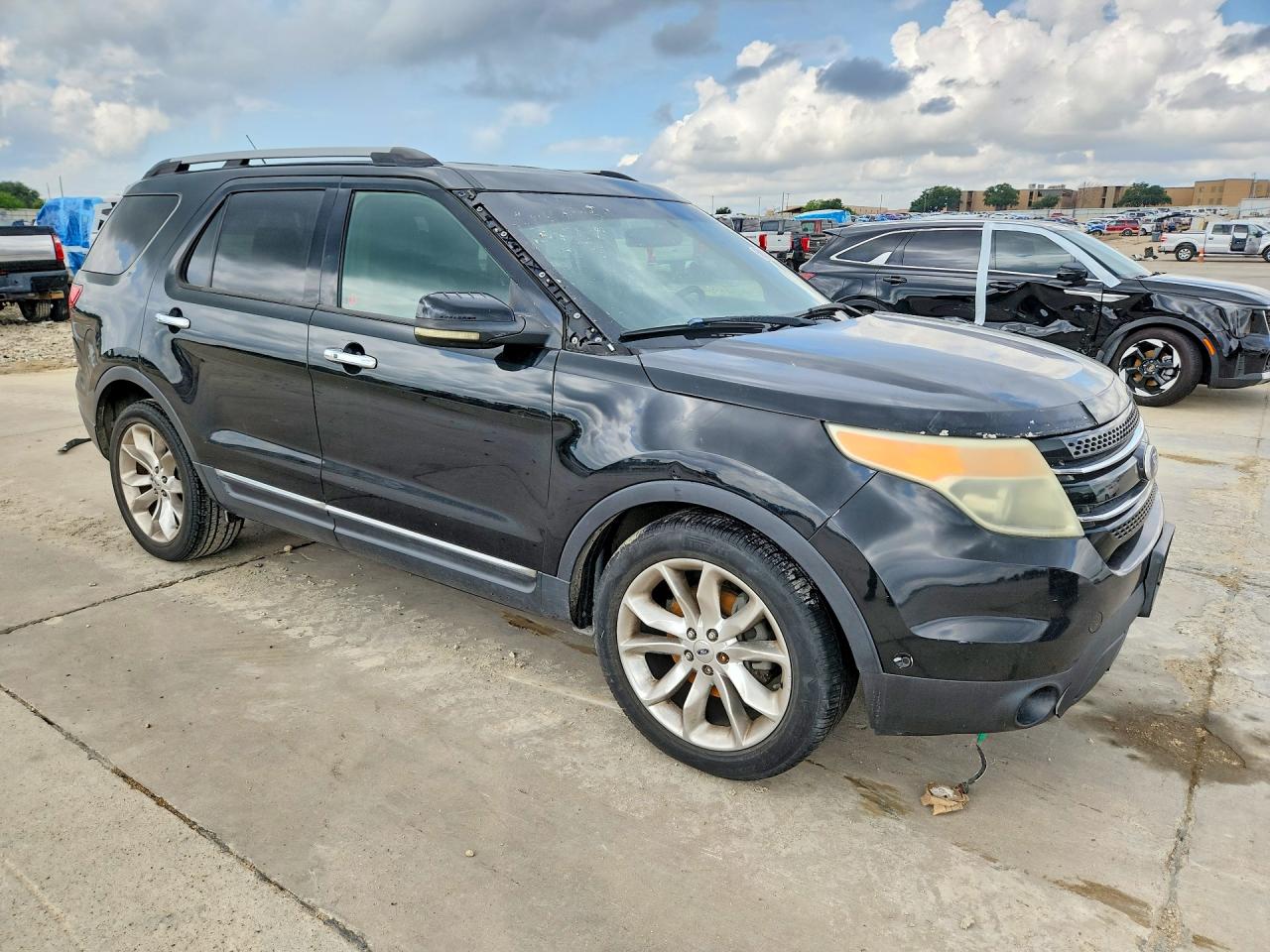 2011 Ford Explorer Limited Black vin: 1FMHK8F8XBGA26457