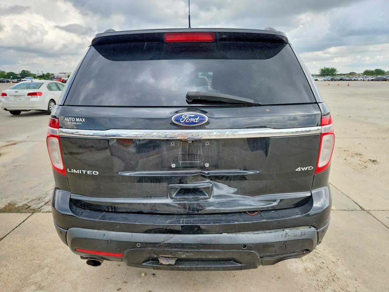 2011 Ford Explorer Limited Black vin: 1FMHK8F8XBGA26457