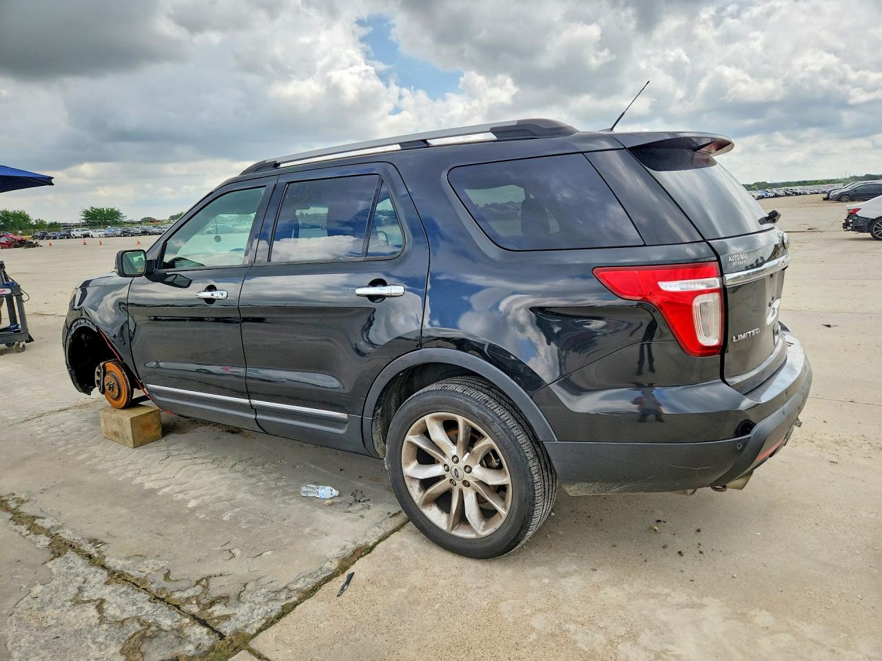 2011 Ford Explorer Limited Black vin: 1FMHK8F8XBGA26457