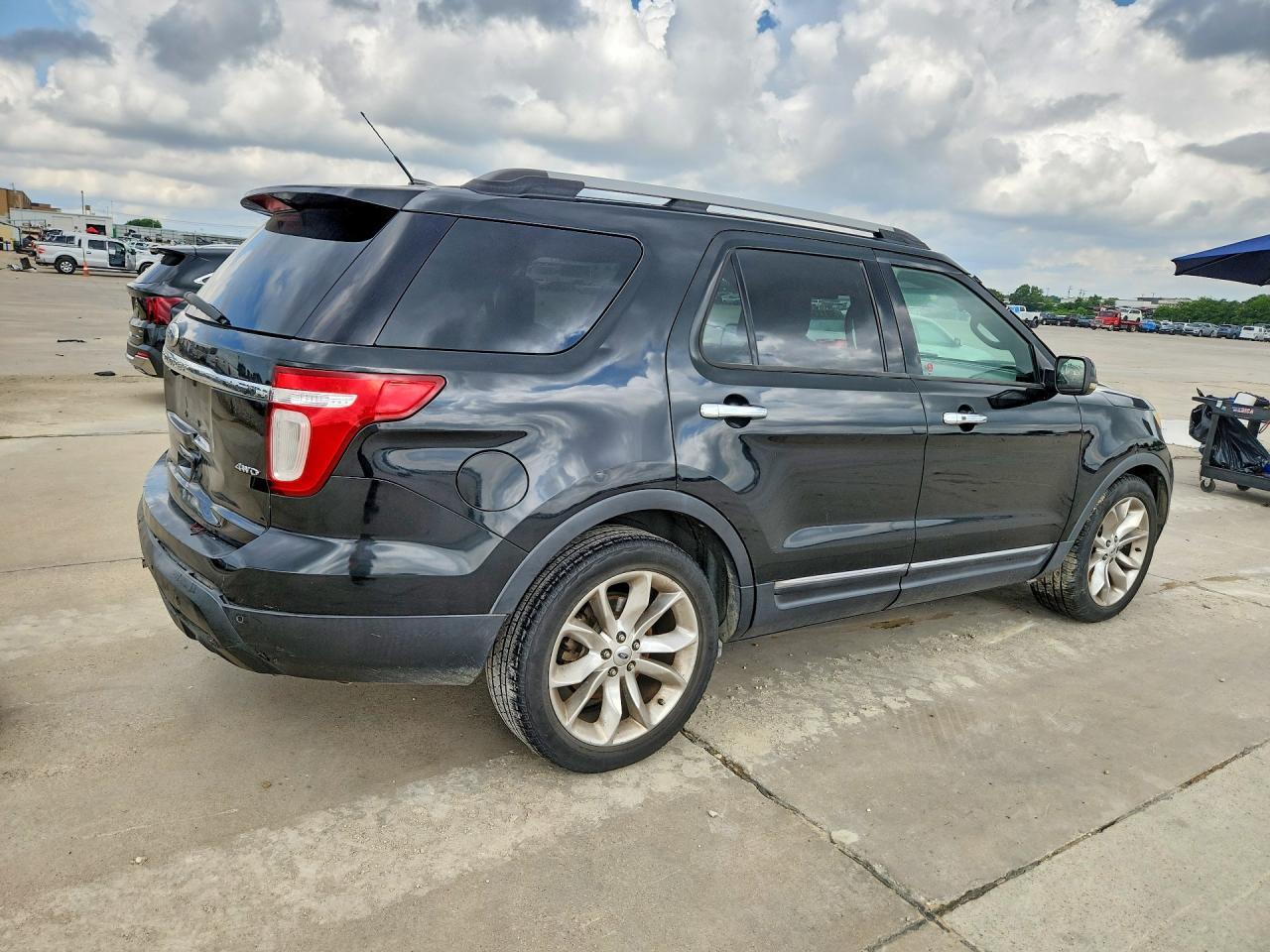 2011 Ford Explorer Limited Black vin: 1FMHK8F8XBGA26457