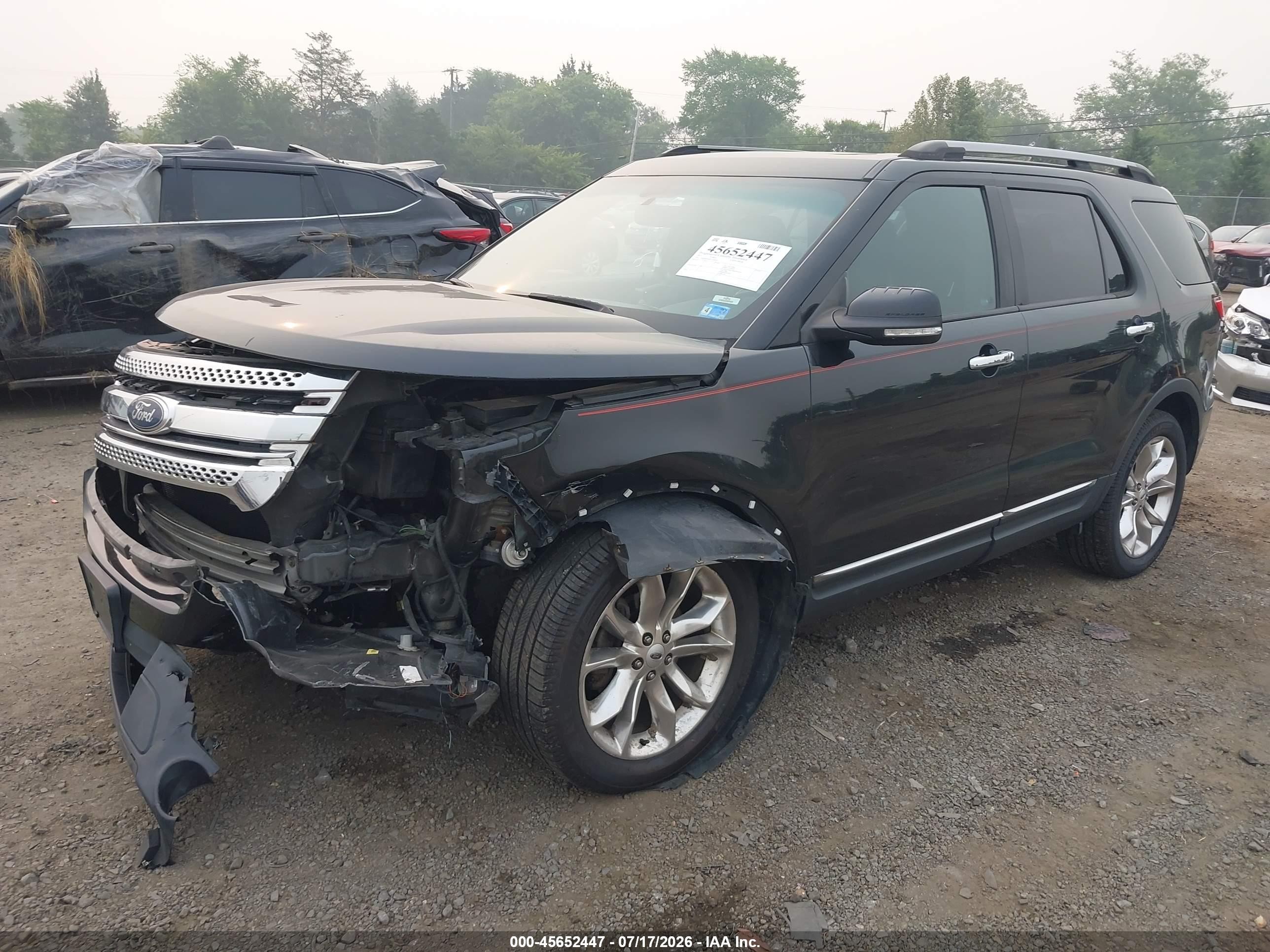2011 Ford Explorer Limited Black vin: 1FMHK8F8XBGA40620