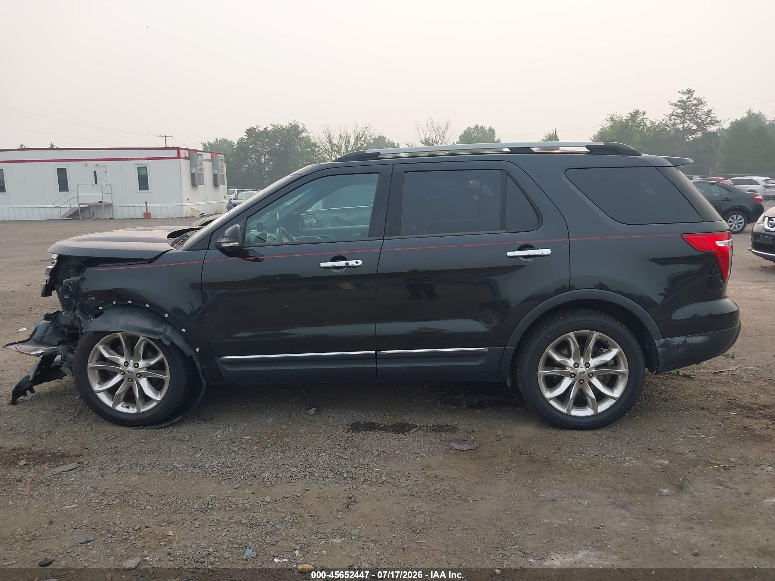 2011 Ford Explorer Limited Black vin: 1FMHK8F8XBGA40620