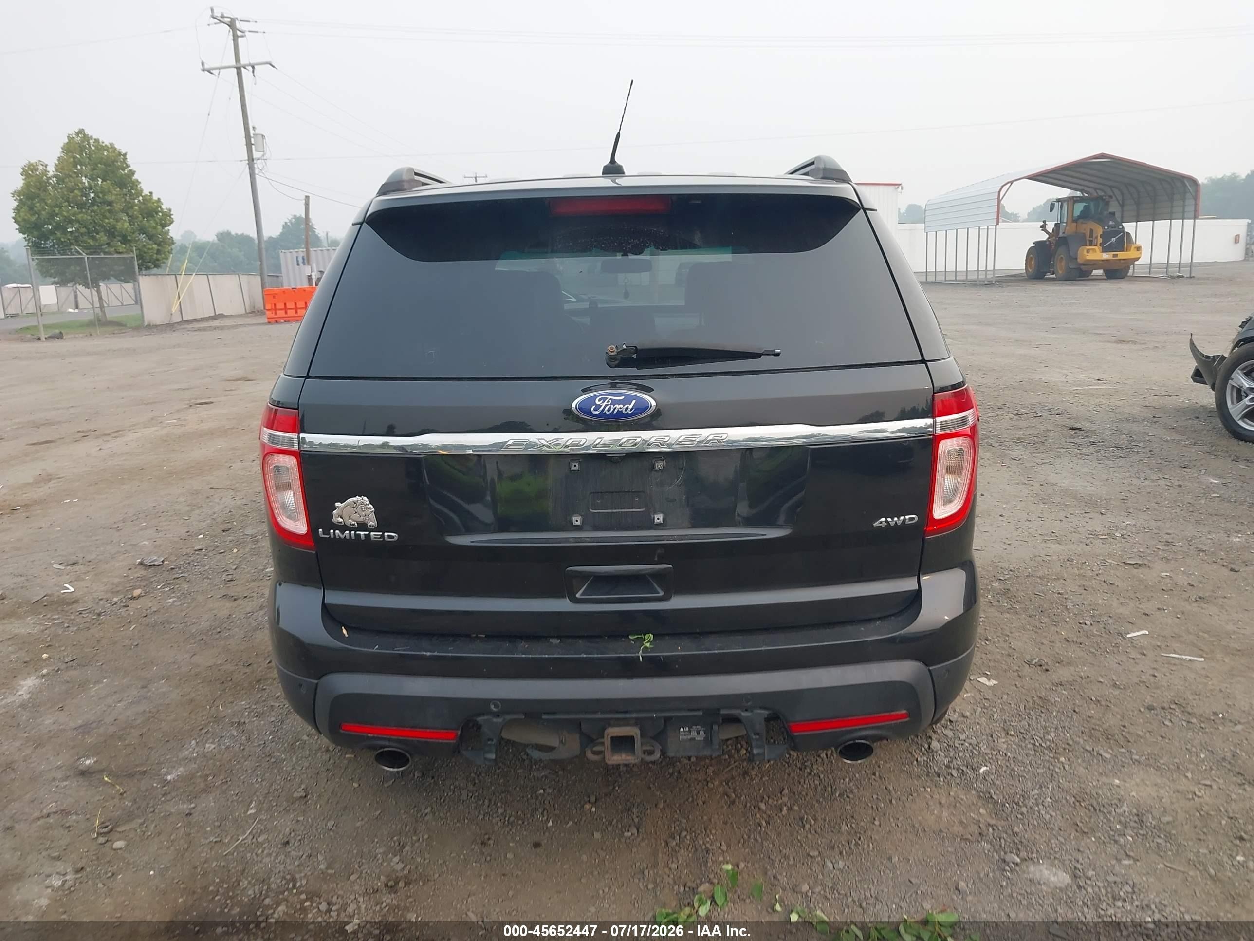2011 Ford Explorer Limited Black vin: 1FMHK8F8XBGA40620