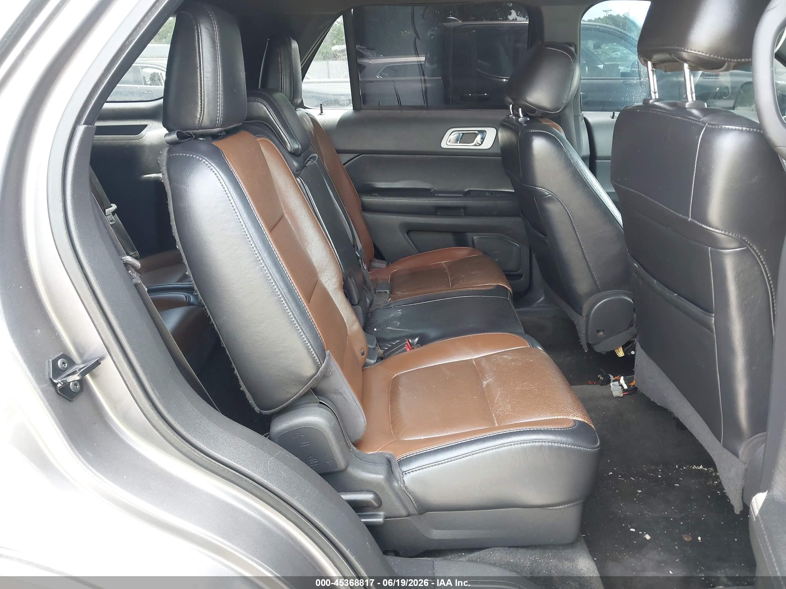 2011 Ford Explorer Limited Серый vin: 1FMHK8F8XBGA44764