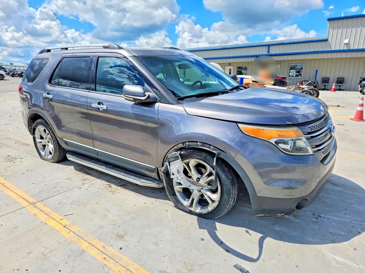 2011 Ford Explorer Limited Gray vin: 1FMHK8F8XBGA46059