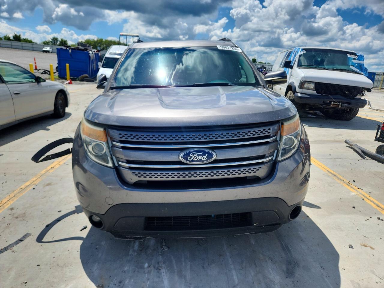 2011 Ford Explorer Limited Gray vin: 1FMHK8F8XBGA46059