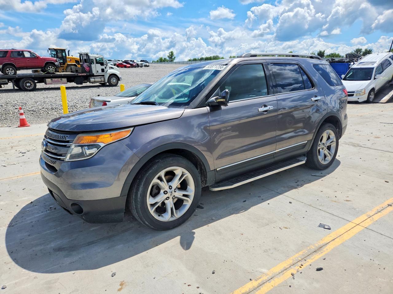 2011 Ford Explorer Limited Gray vin: 1FMHK8F8XBGA46059